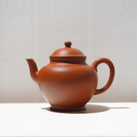 【宮燈】朱泥紫砂茶壺