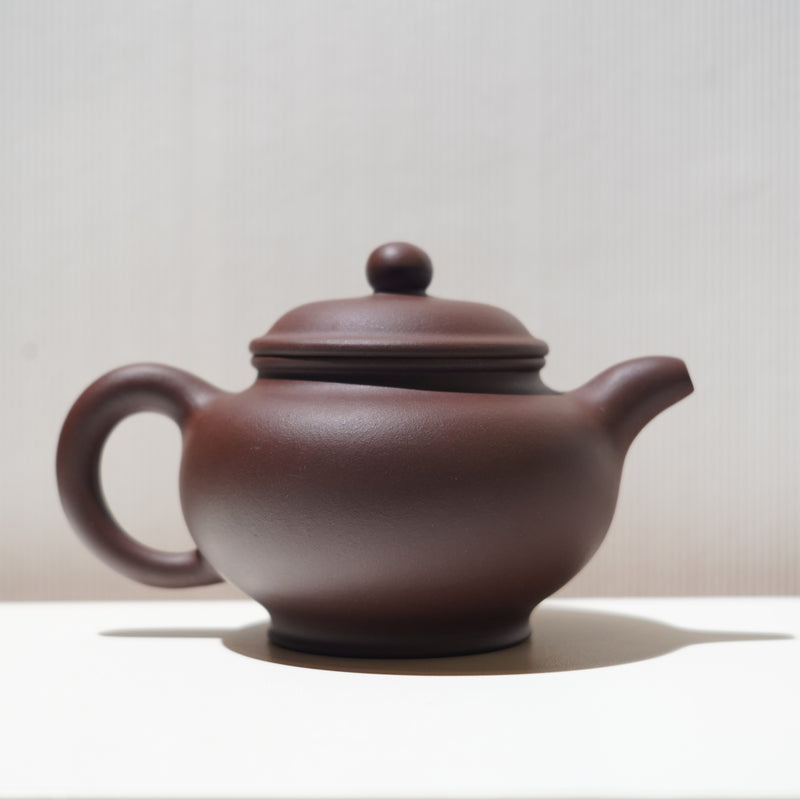 【掇只】原礦紫泥刻畫紫砂茶壺