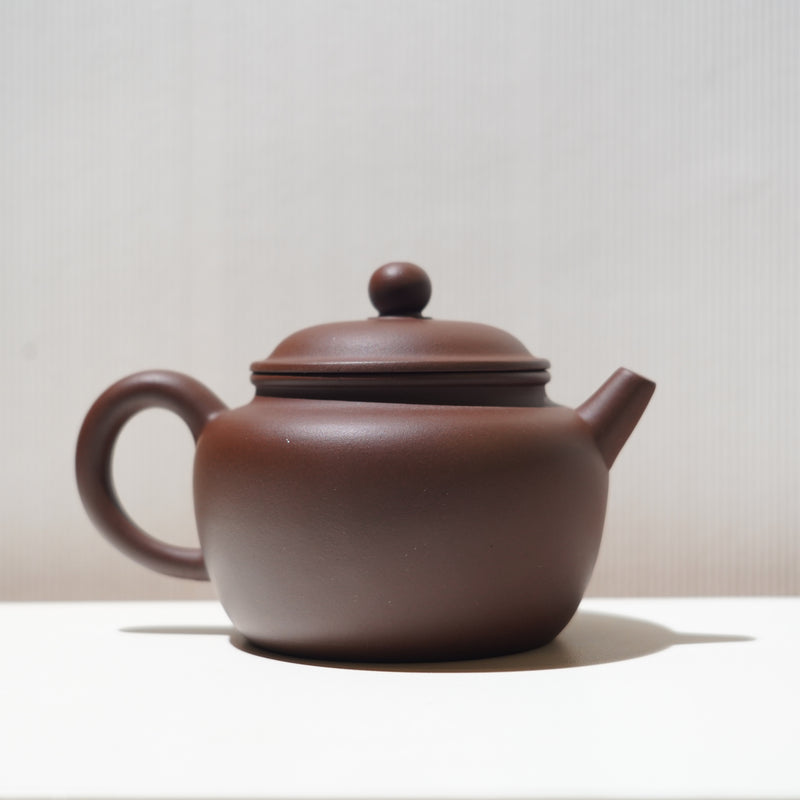 【逸趣】紫泥刻畫紫砂茶壺