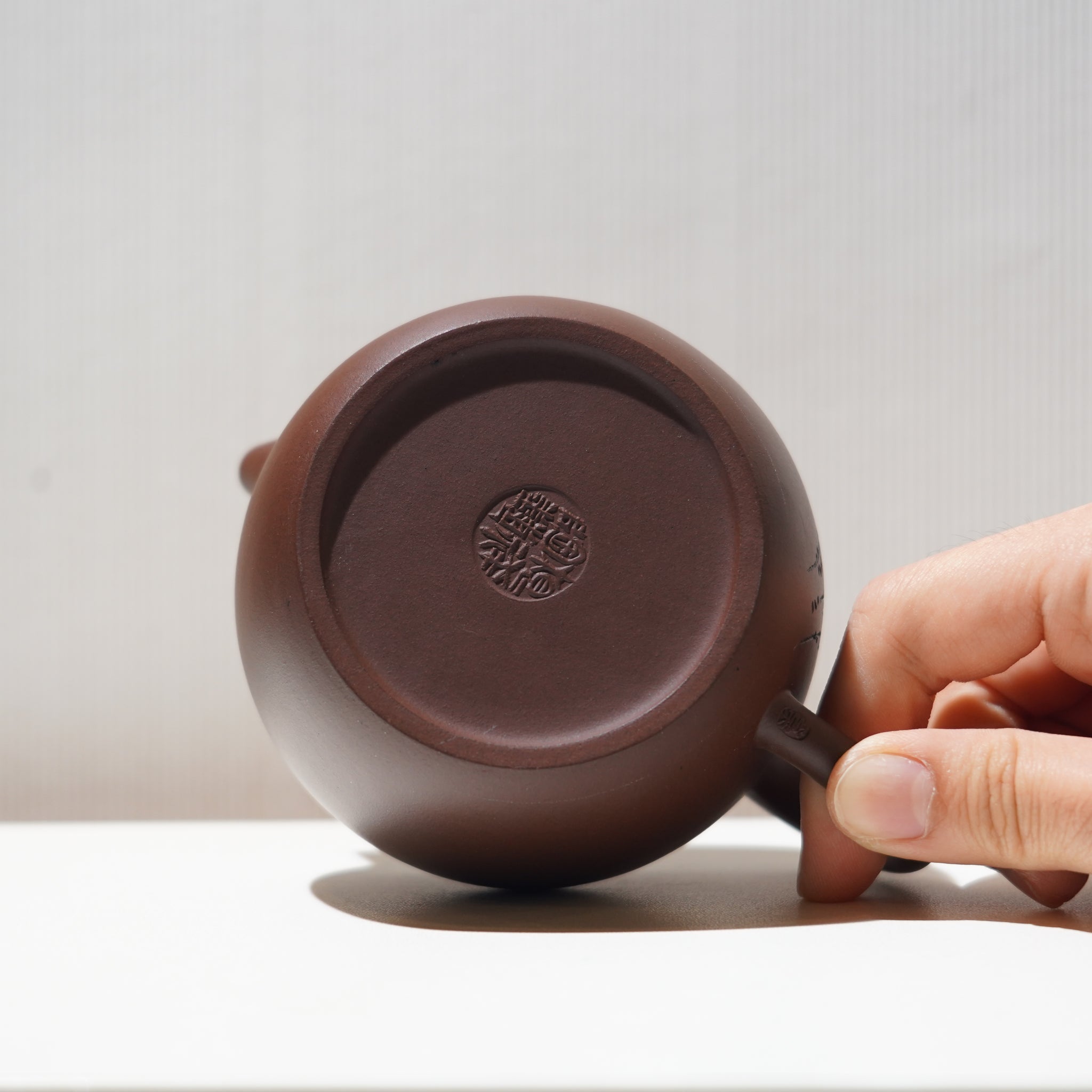 【逸趣】紫泥刻畫紫砂茶壺