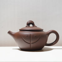 【金玉滿堂】紫泥雕刻紫砂茶壺