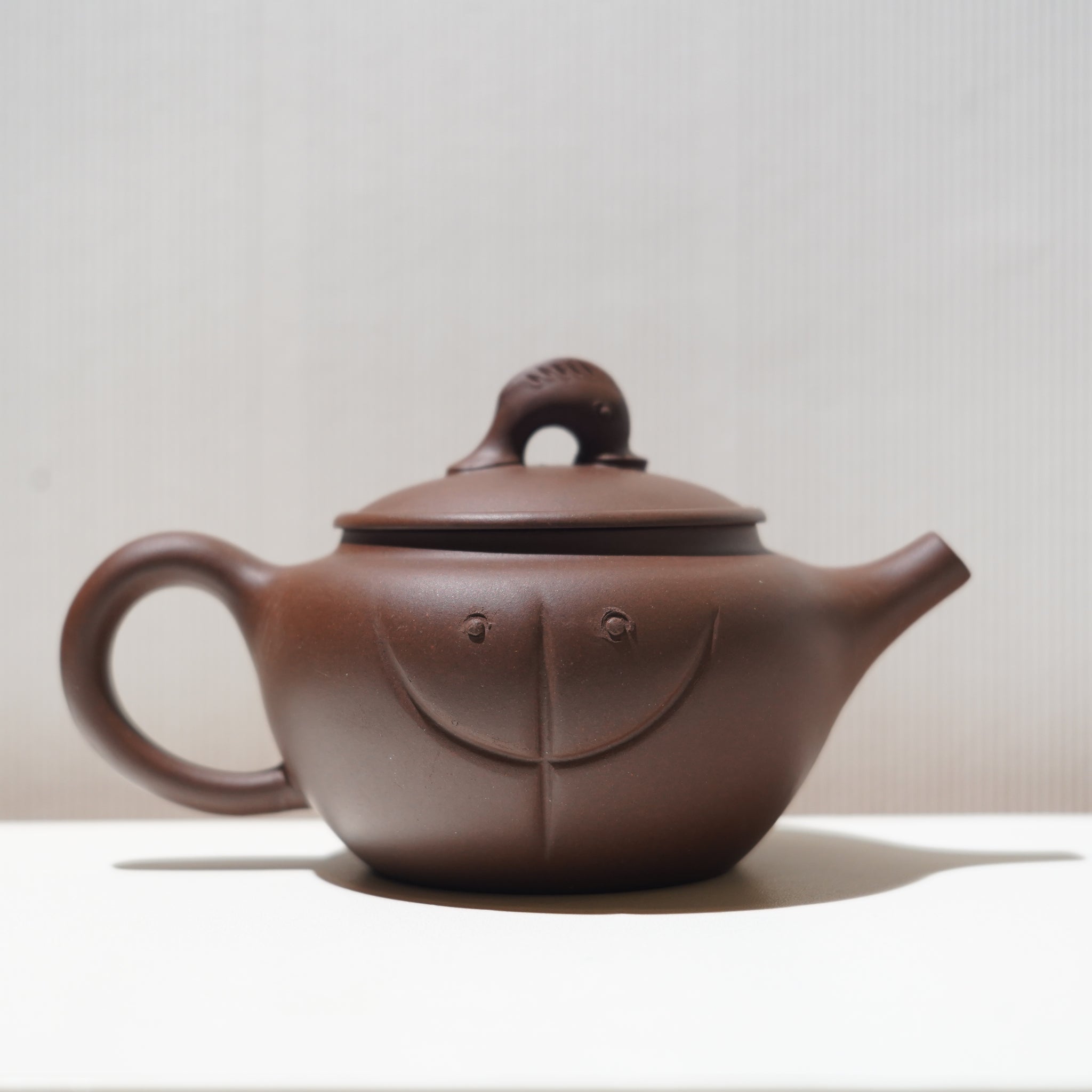 【金玉滿堂】紫泥雕刻紫砂茶壺