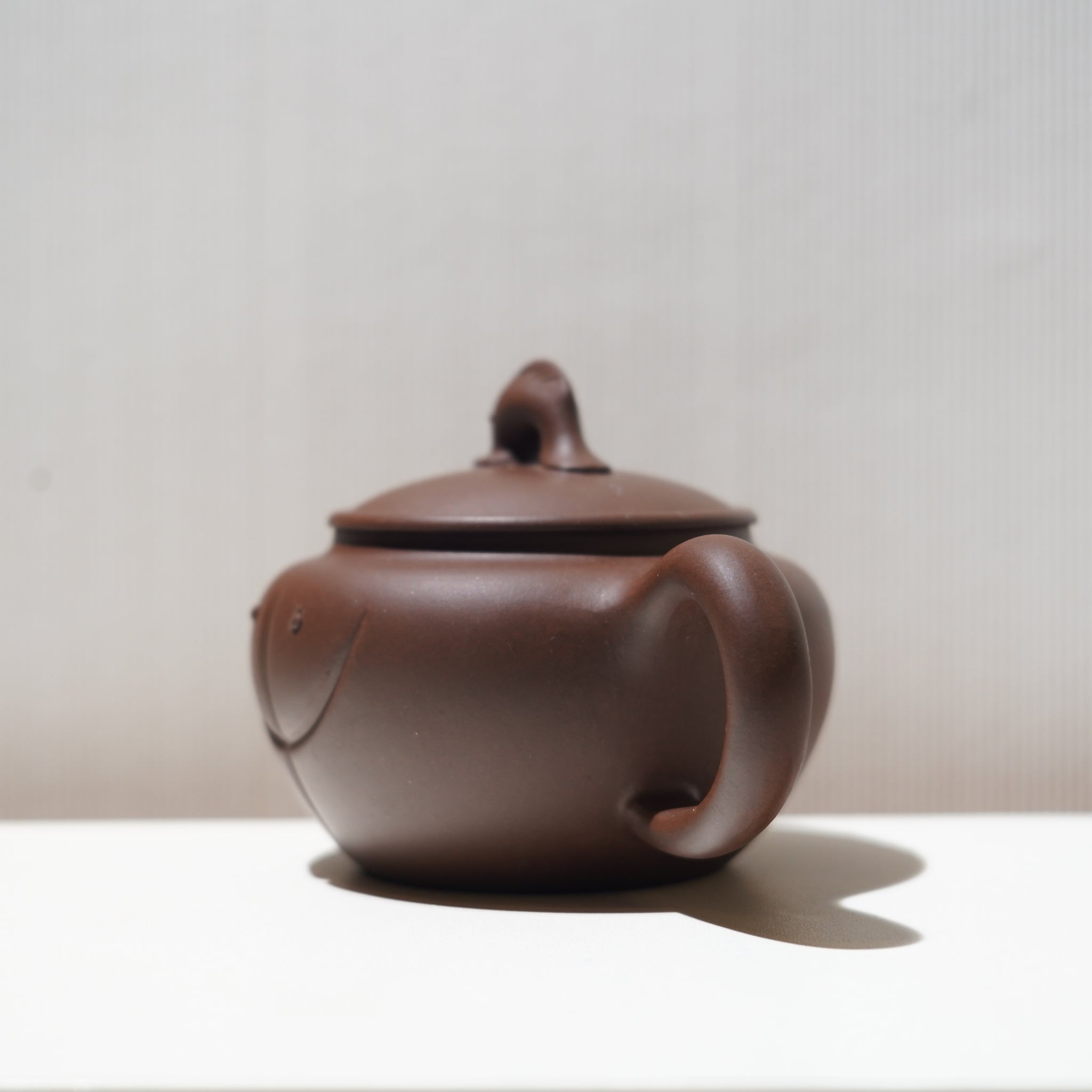 【金玉滿堂】紫泥雕刻紫砂茶壺