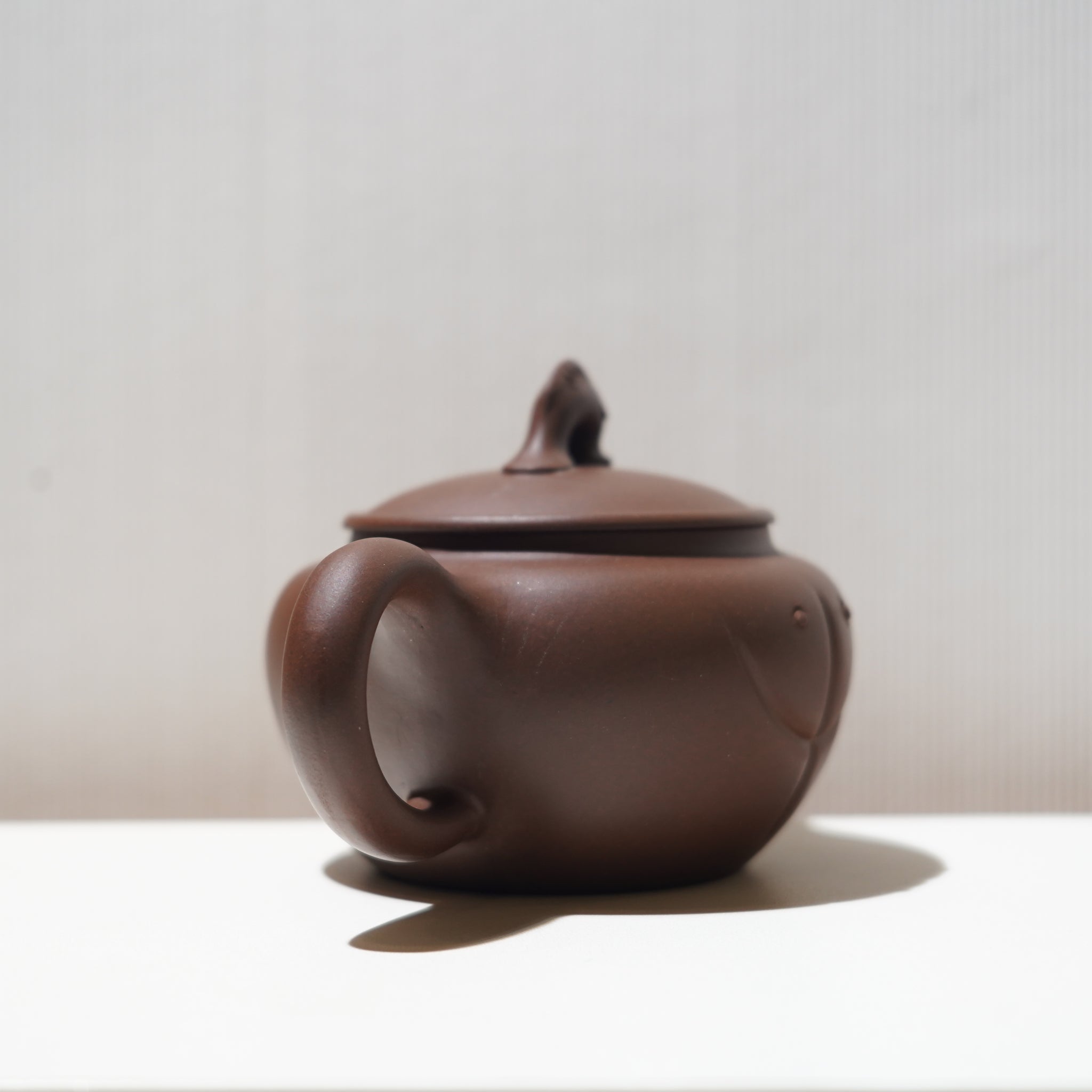 【金玉滿堂】紫泥雕刻紫砂茶壺