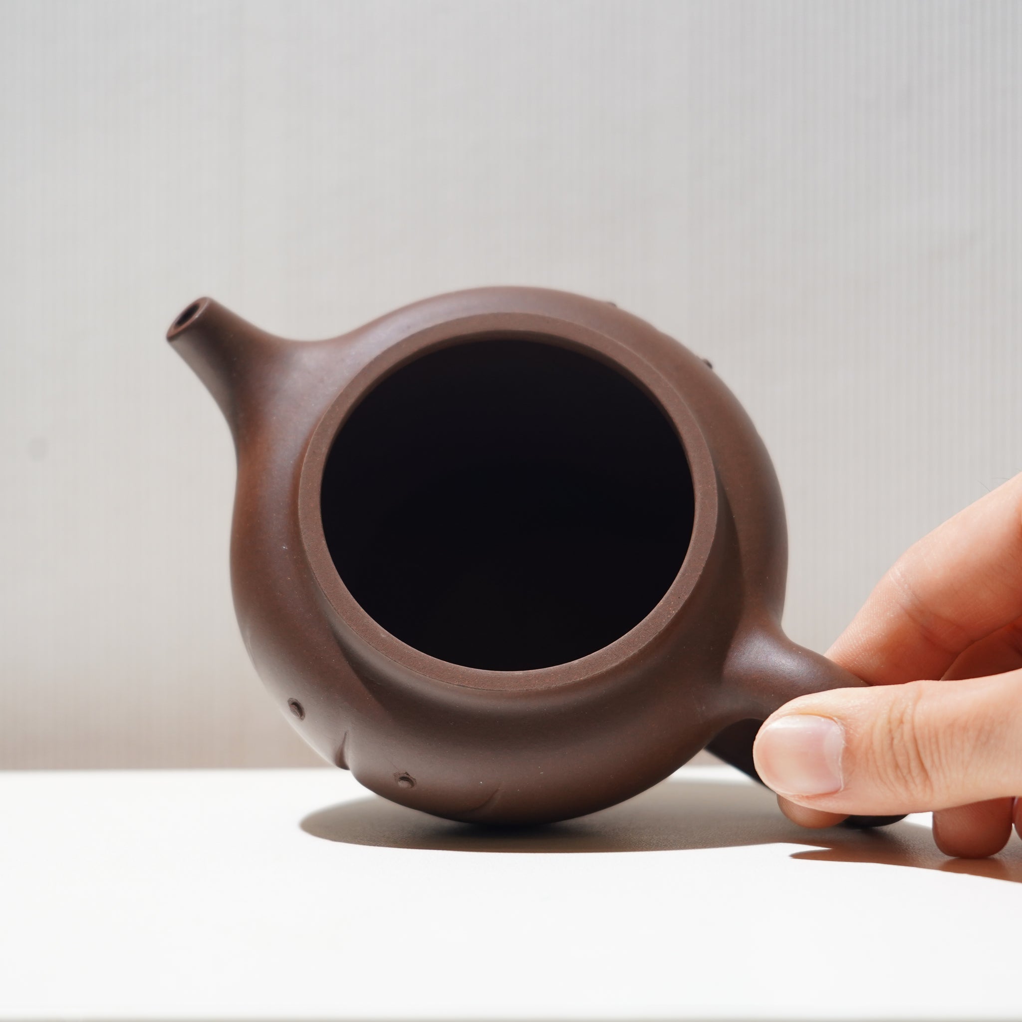 【金玉滿堂】紫泥雕刻紫砂茶壺