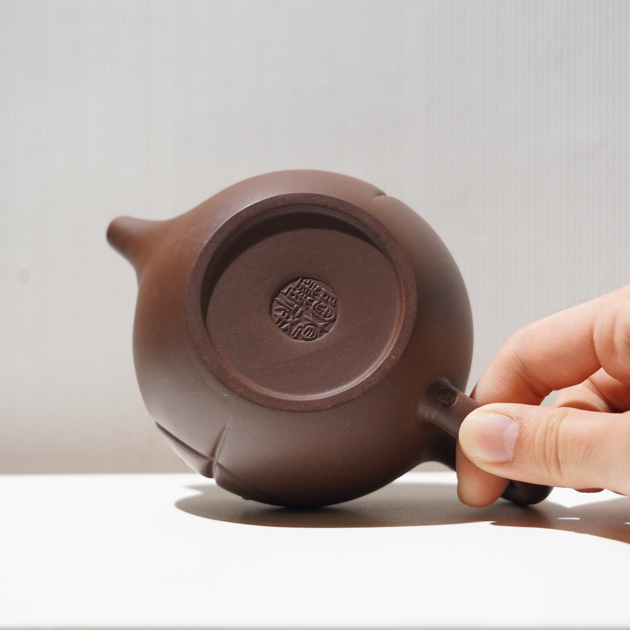 【金玉滿堂】紫泥雕刻紫砂茶壺