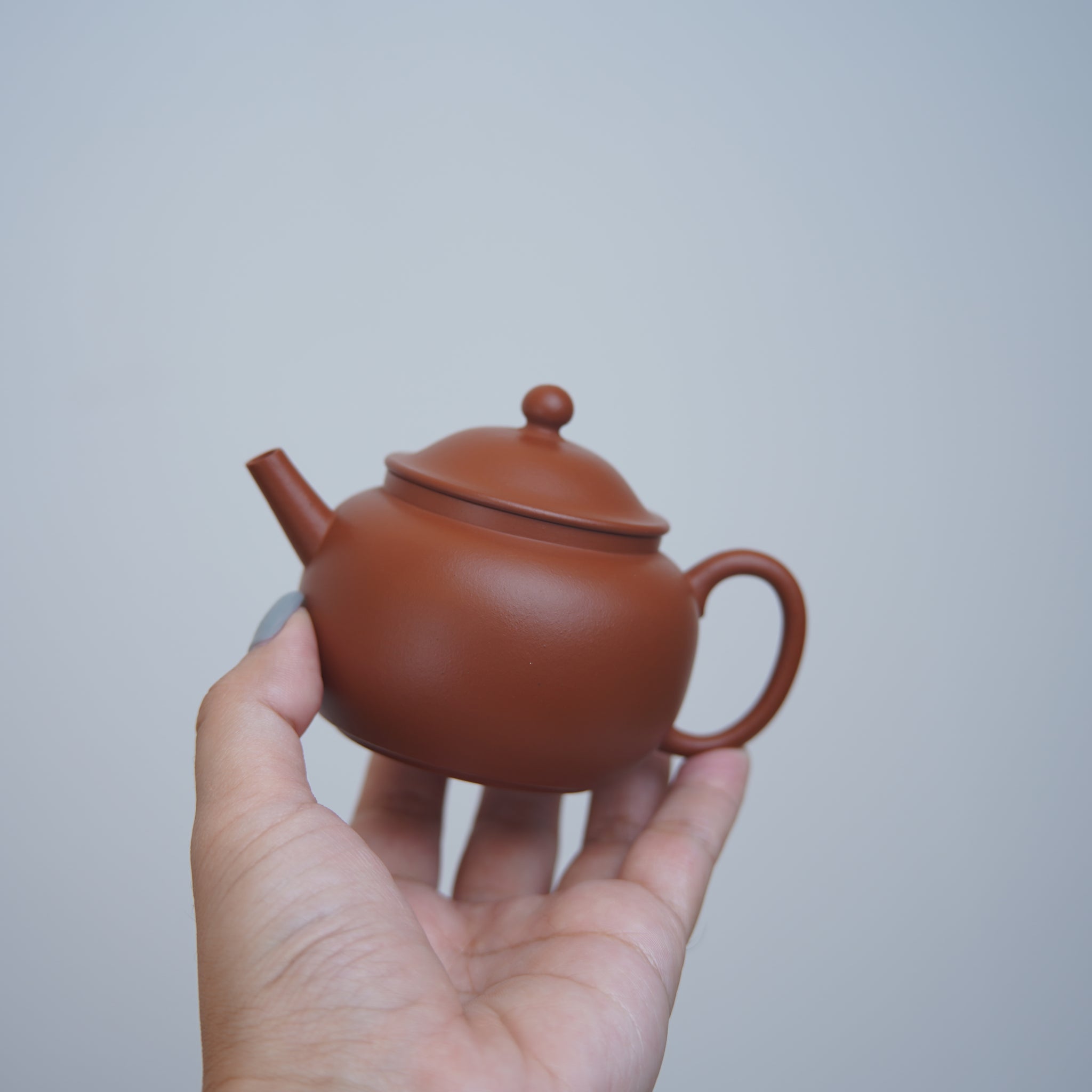 *New Product* [Ming Style Hat] Fully Handmade Raw Mineral Zhaozhuang Zhuni Purple Clay Teapot