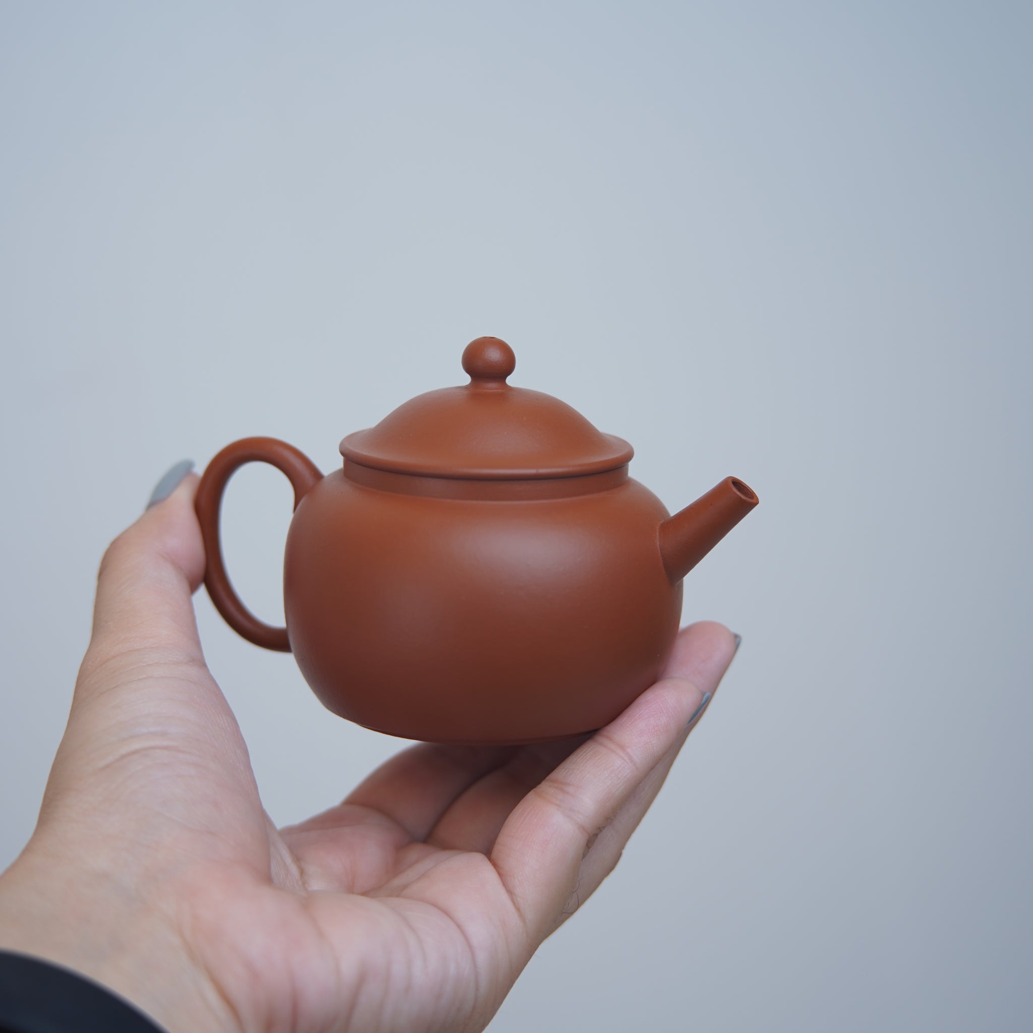 *New Product* [Ming Style Hat] Fully Handmade Raw Mineral Zhaozhuang Zhuni Purple Clay Teapot