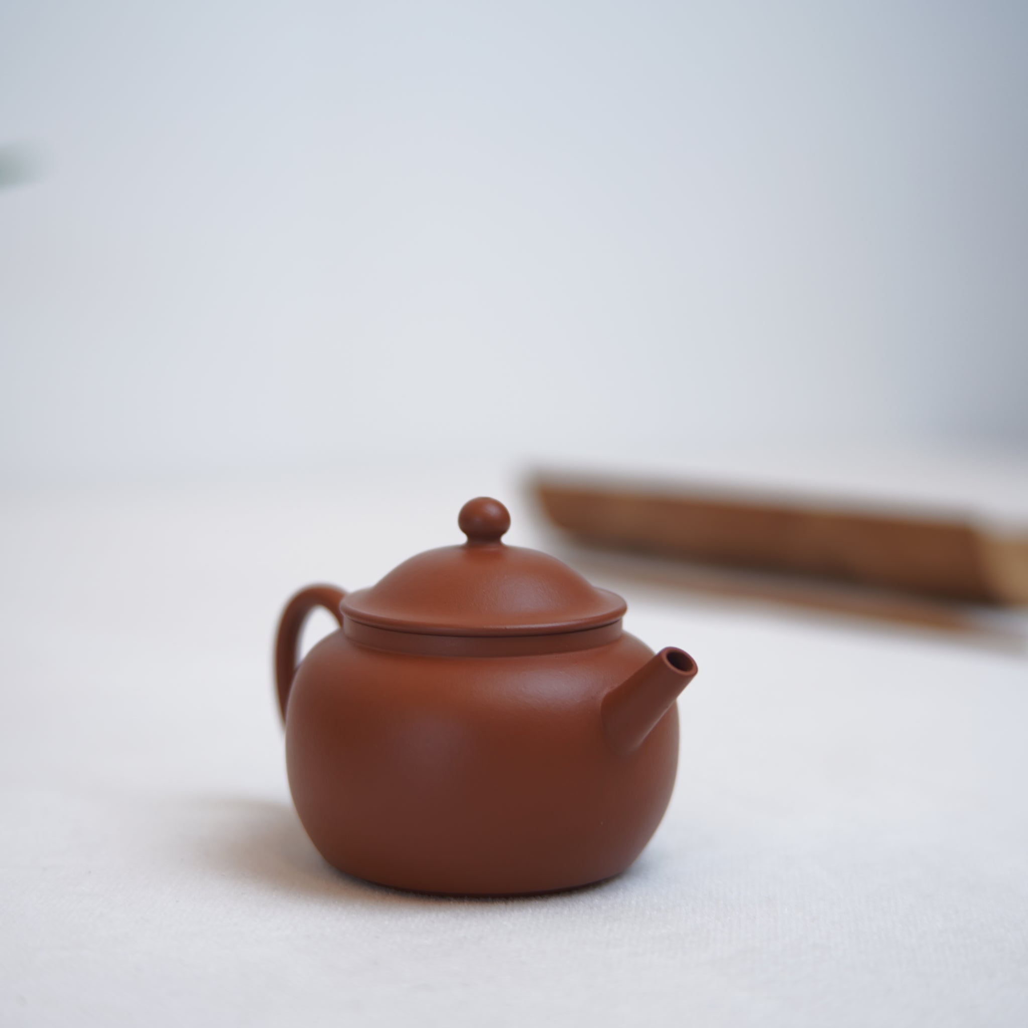 *New Product* [Ming Style Hat] Fully Handmade Raw Mineral Zhaozhuang Zhuni Purple Clay Teapot