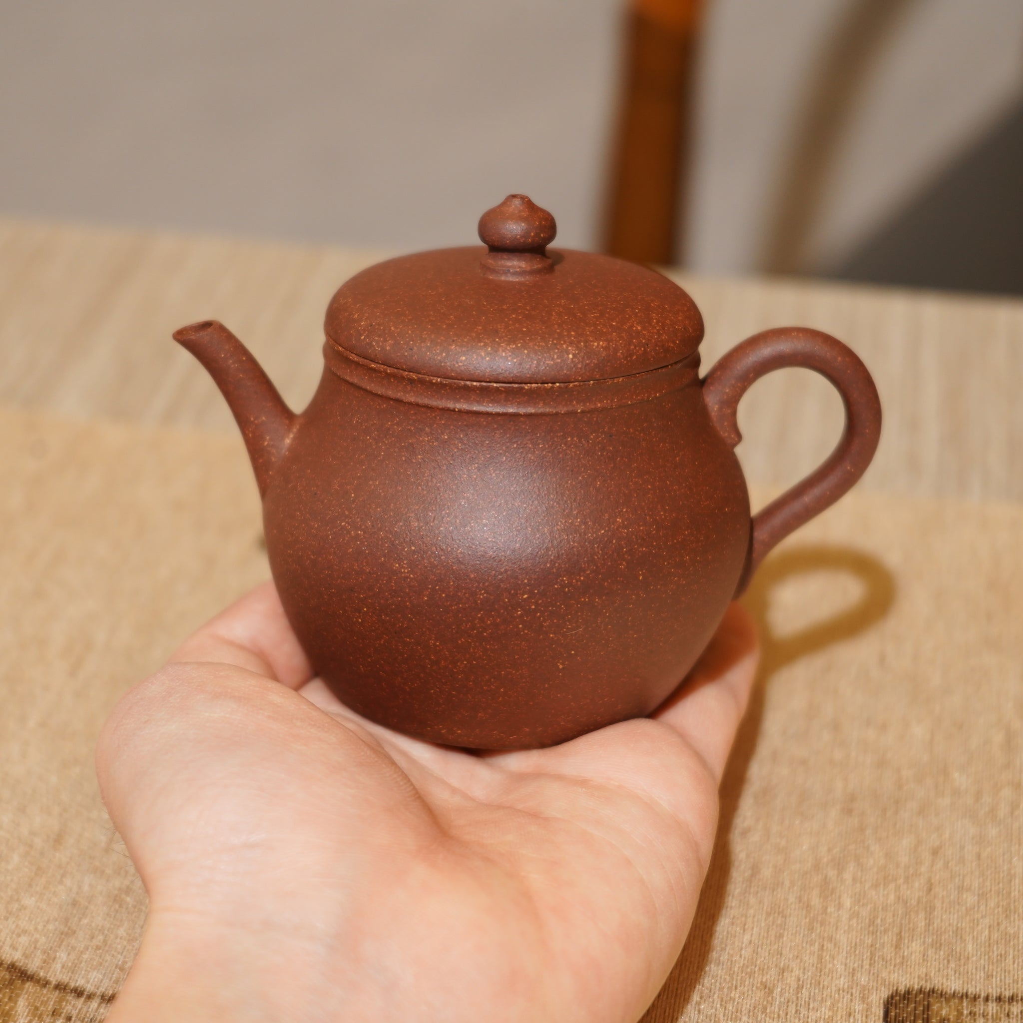 *新品* *葉鴻鈞弟子*【懷古】全手工紫泥紫砂茶壺