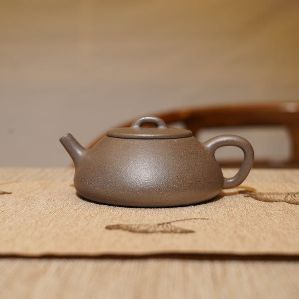 *新品*【寅春石瓢】全手工紫泥共生礦紫砂茶壺