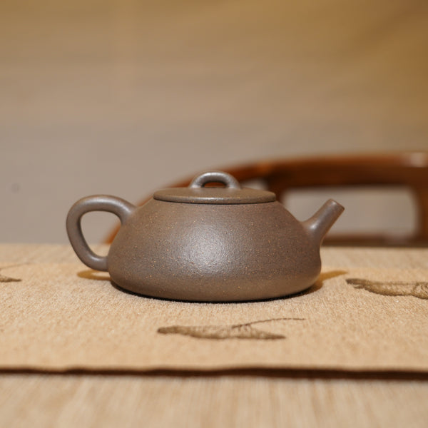 *新品*【寅春石瓢】全手工紫泥共生礦紫砂茶壺
