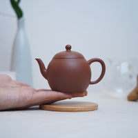 *新品*【春水堂梨】全手工朱泥紫砂茶壺