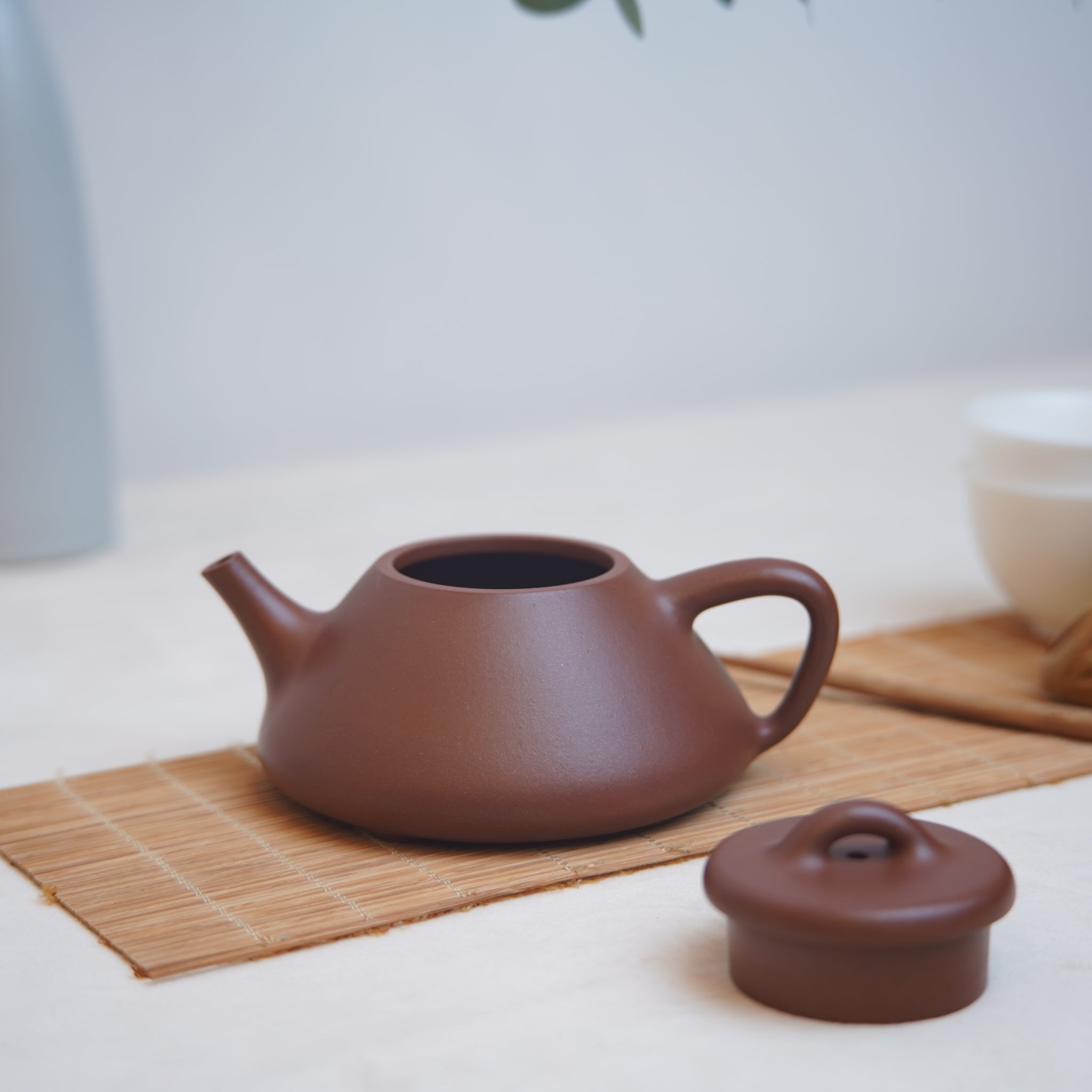 *新品*【子冶石瓢】全手工底槽青紫砂茶壺