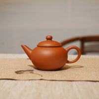 *新品*【水平】全手工潮州朱泥手拉茶壺