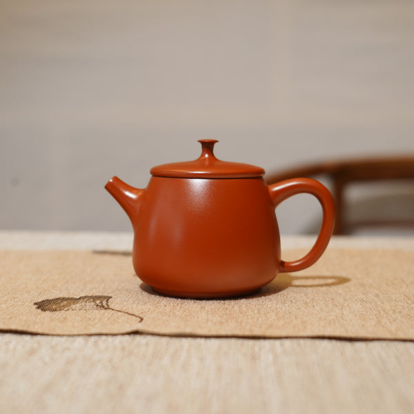 （已售出）*新品*【漢瓦】全手工潮州朱泥手拉茶壺