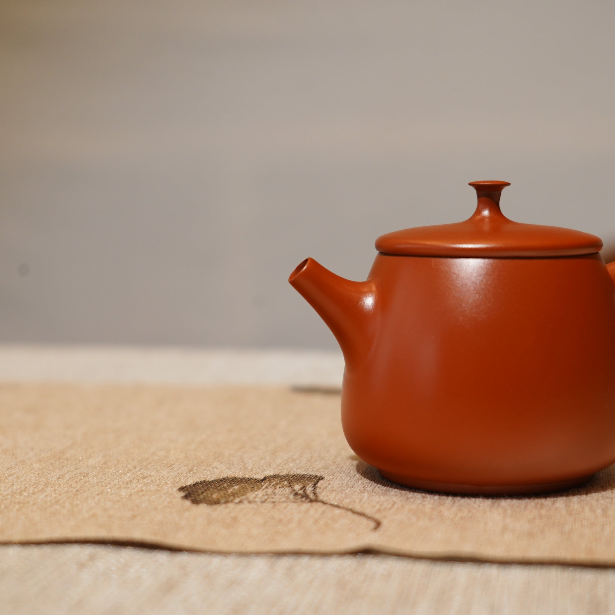 *新品*【漢瓦】全手工潮州朱泥手拉茶壺