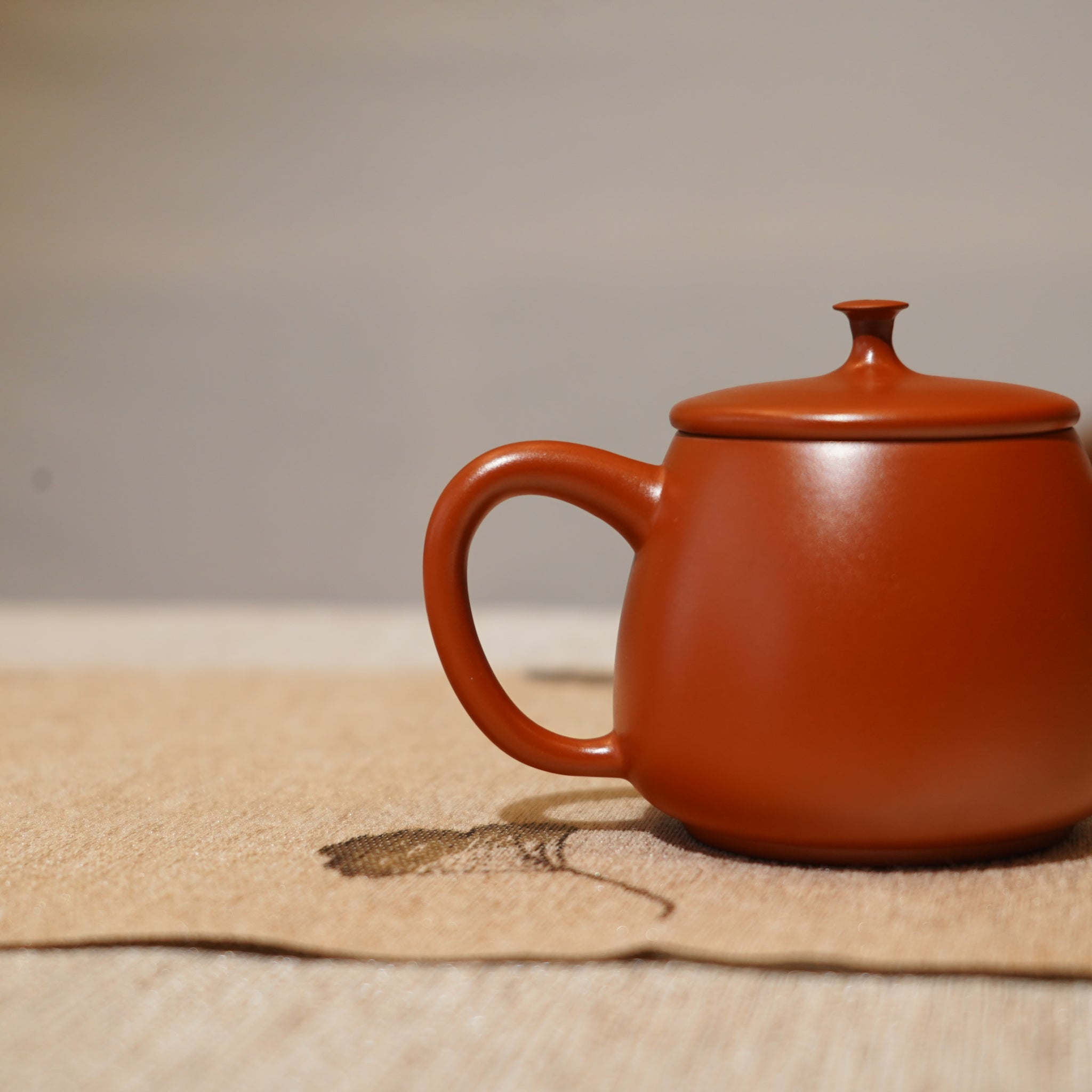 *新品*【漢瓦】全手工潮州朱泥手拉茶壺