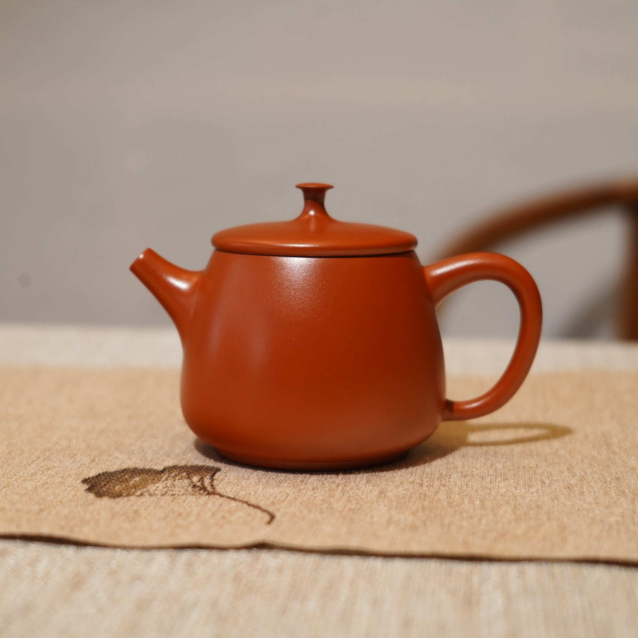 *新品*【漢瓦】全手工潮州朱泥手拉茶壺
