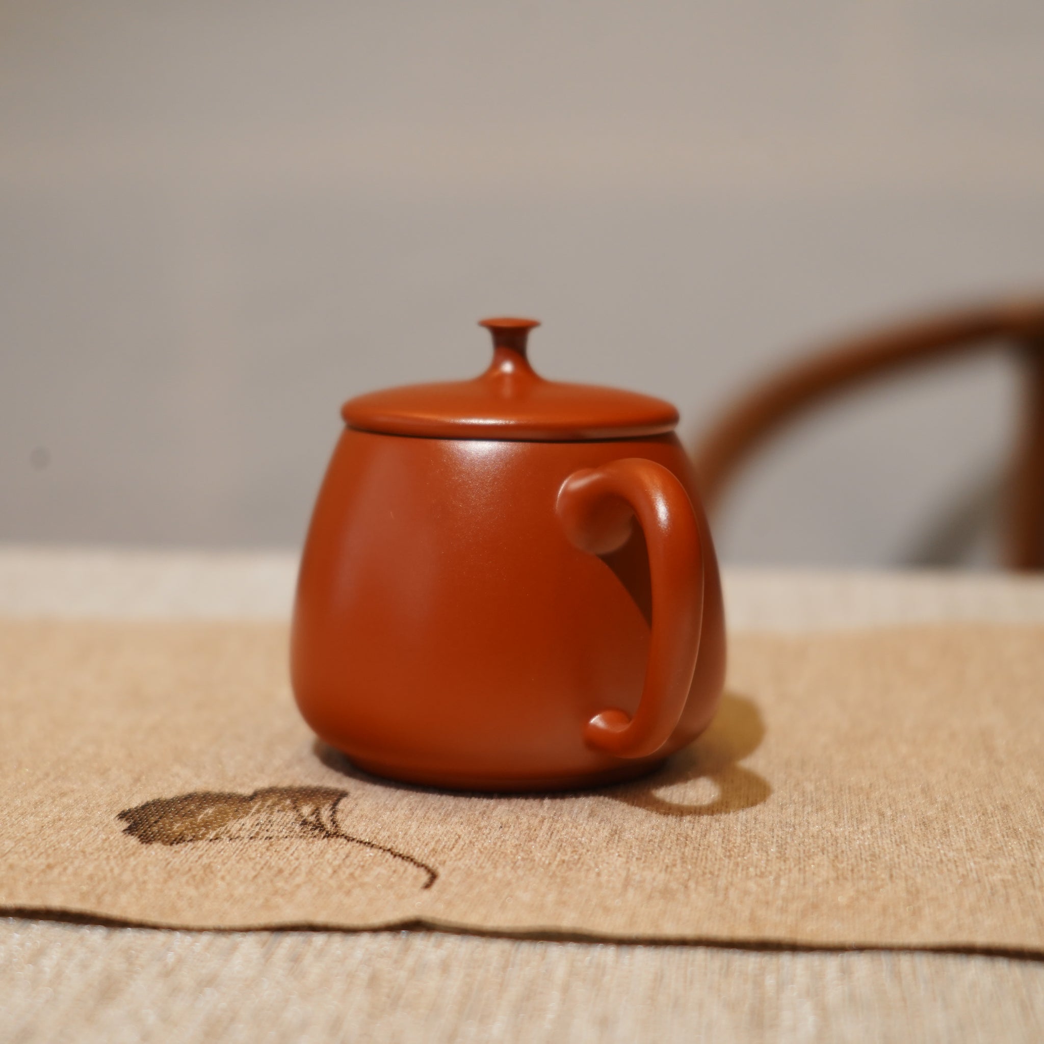 *新品*【漢瓦】全手工潮州朱泥手拉茶壺