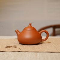 *新品*【茄瓜】全手工潮州朱泥手拉茶壺