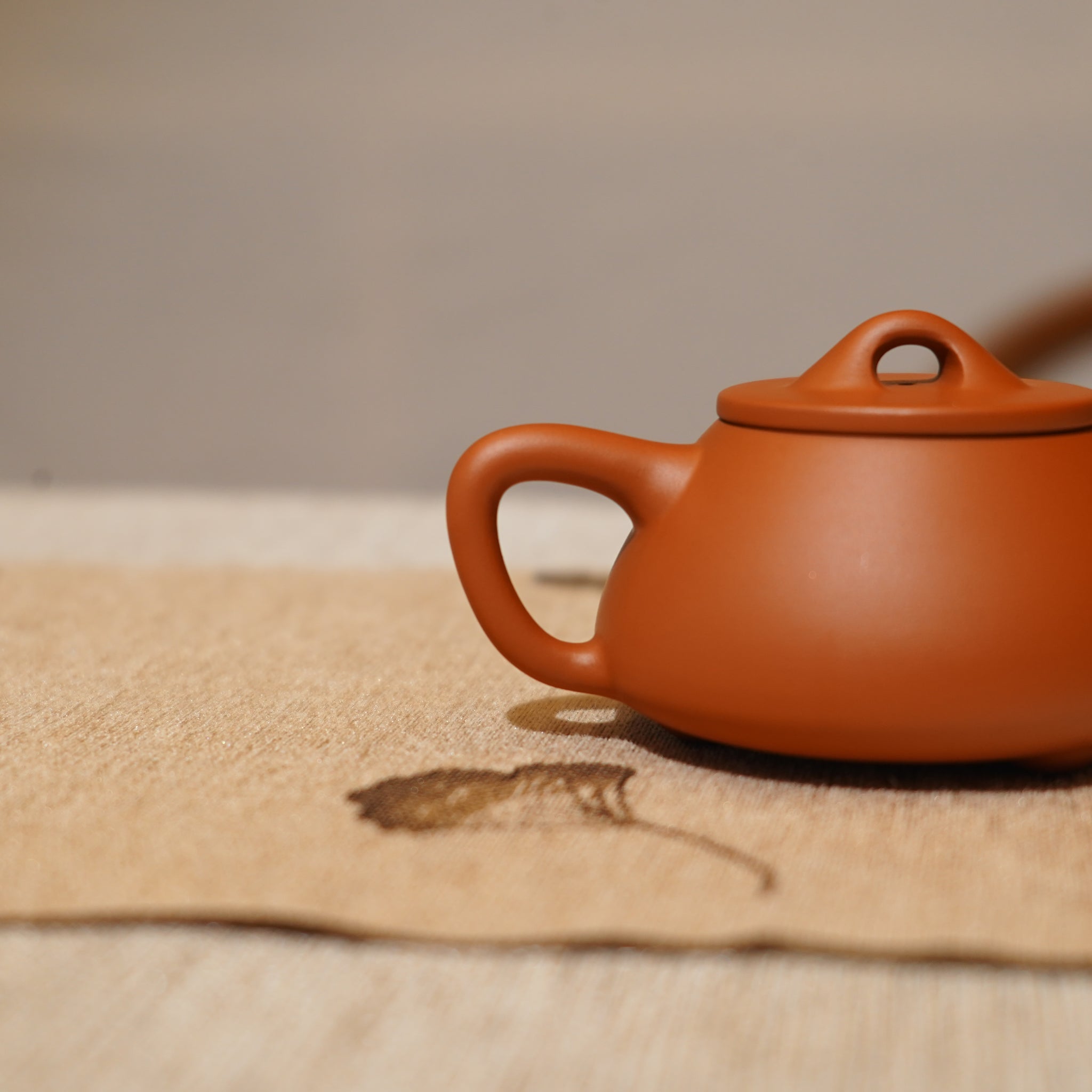 *新品*【石瓢】全手工潮州朱泥手拉茶壺
