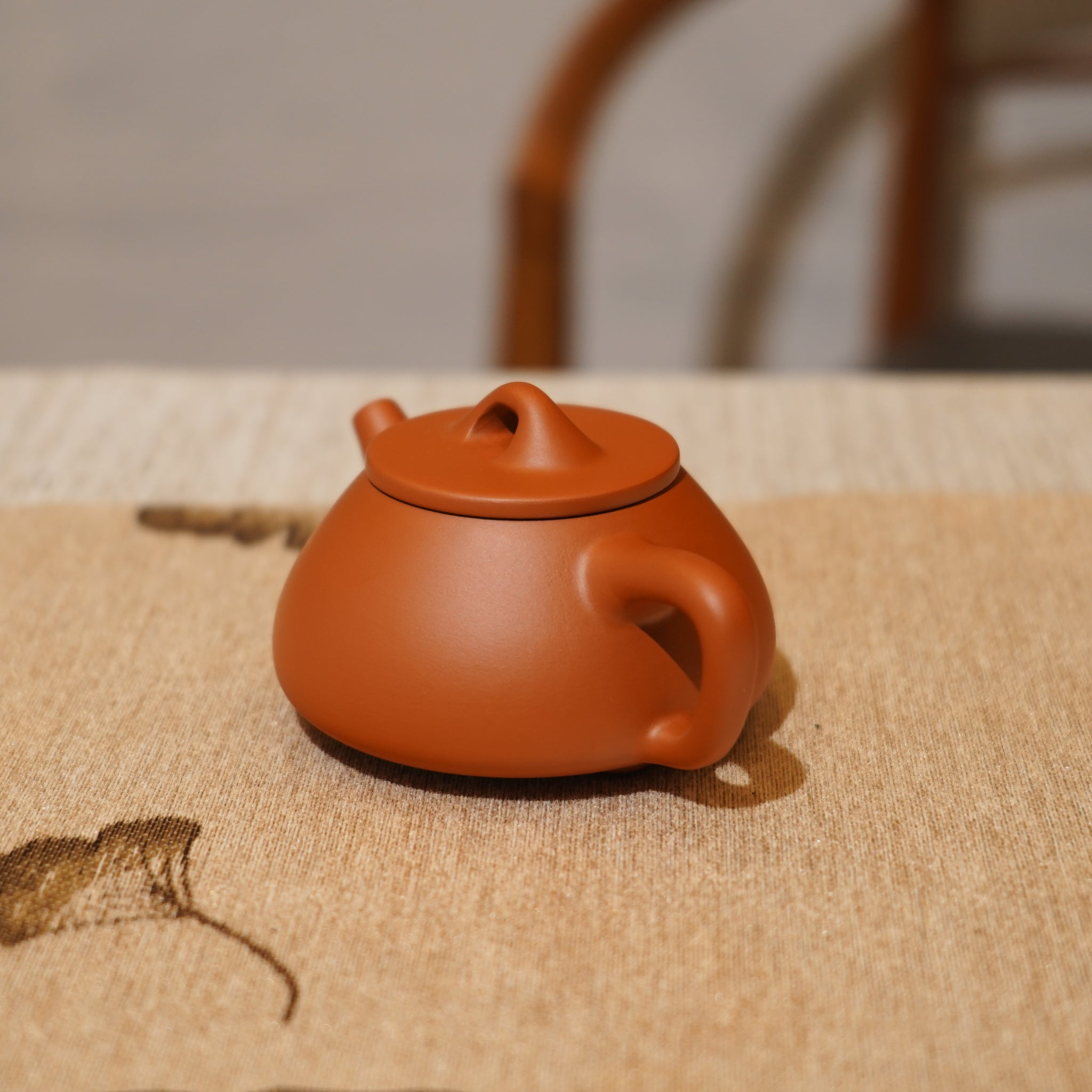 *新品*【石瓢】全手工潮州朱泥手拉茶壺