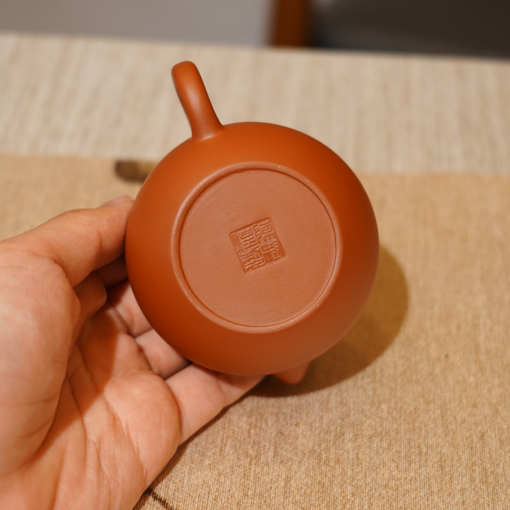 *新品*【西施】全手工潮州朱泥手拉茶壺