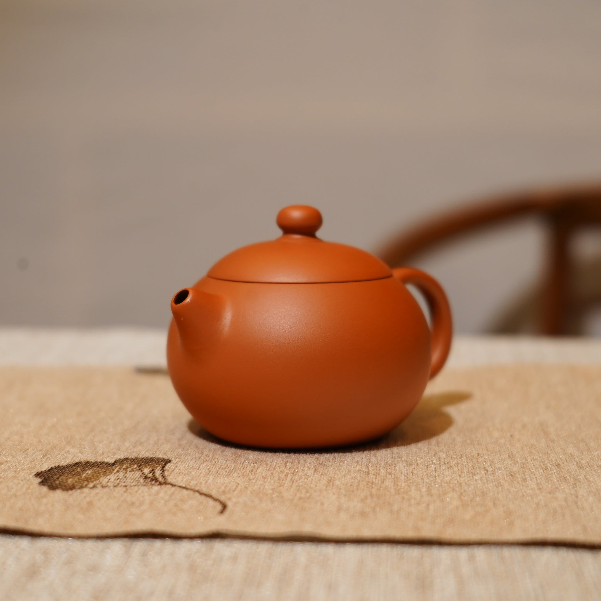 *新品*【西施】全手工潮州朱泥手拉茶壺