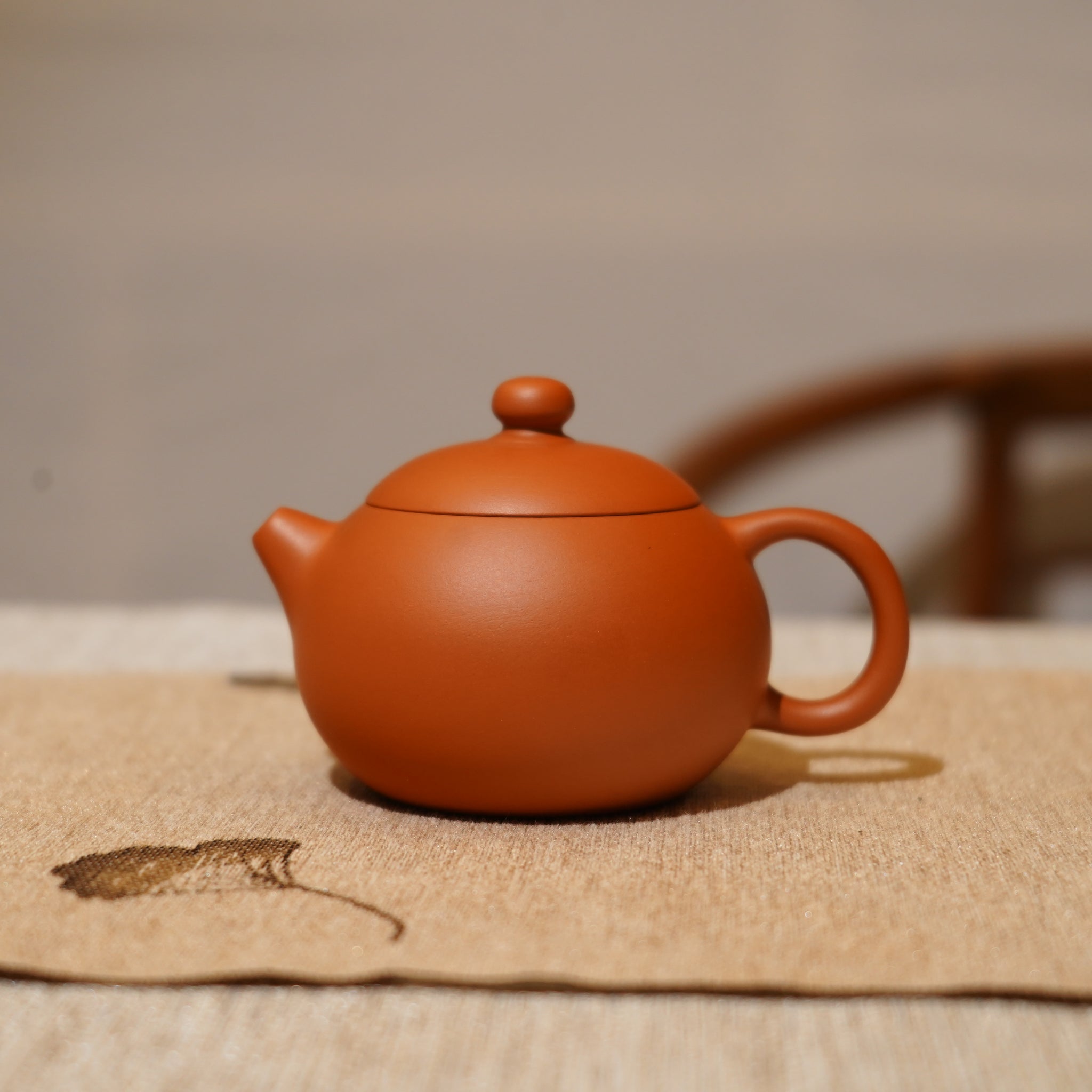 *新品*【西施】全手工潮州朱泥手拉茶壺