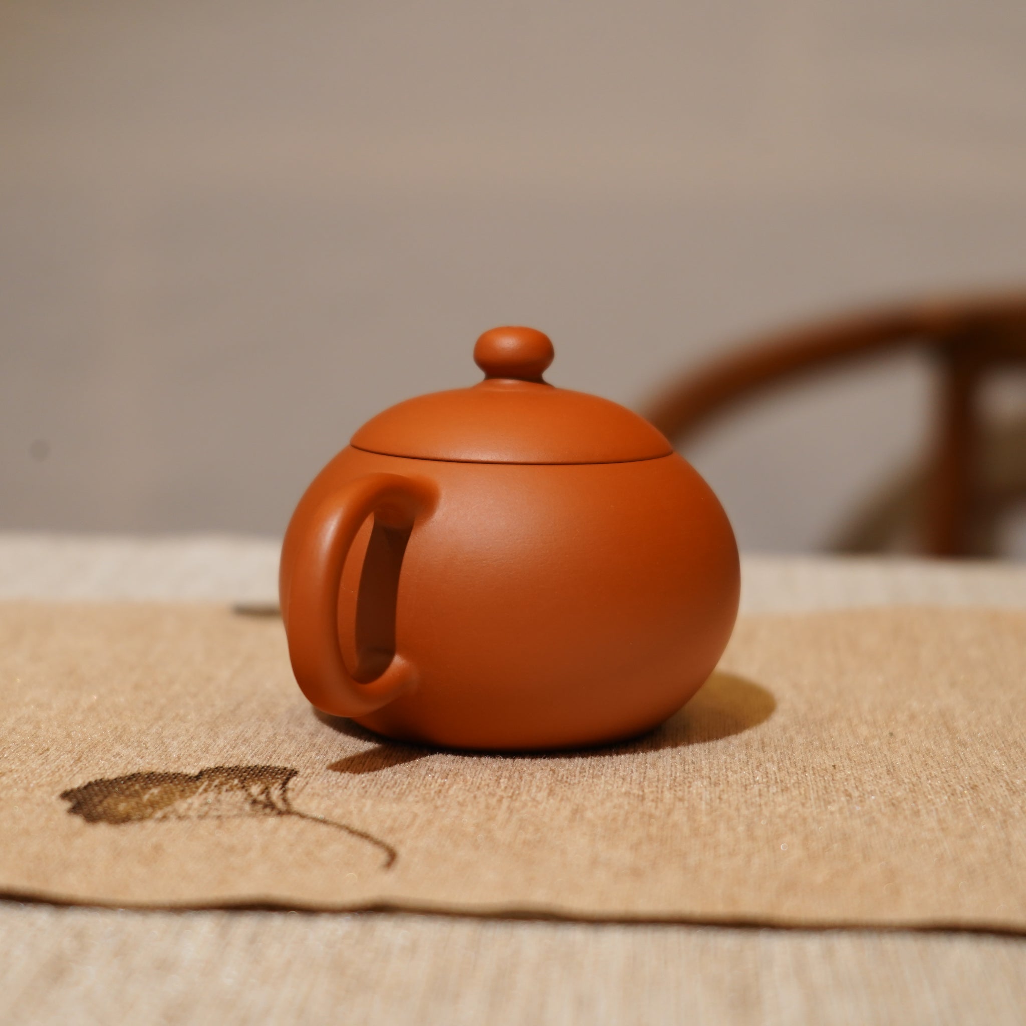 *新品*【西施】全手工潮州朱泥手拉茶壺