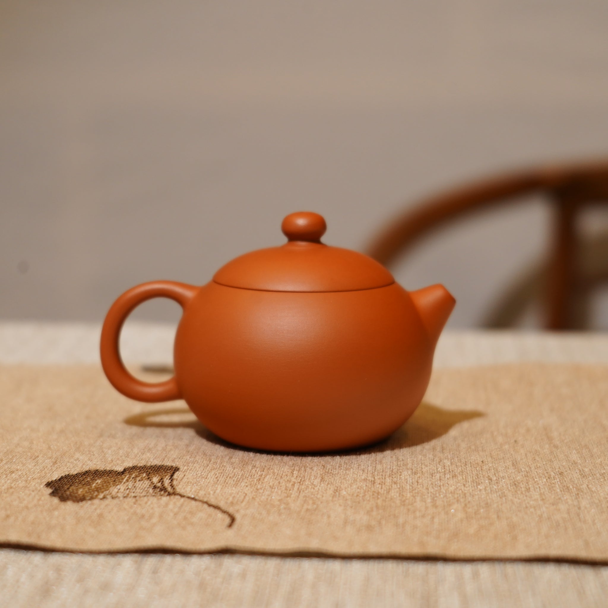 *新品*【西施】全手工潮州朱泥手拉茶壺
