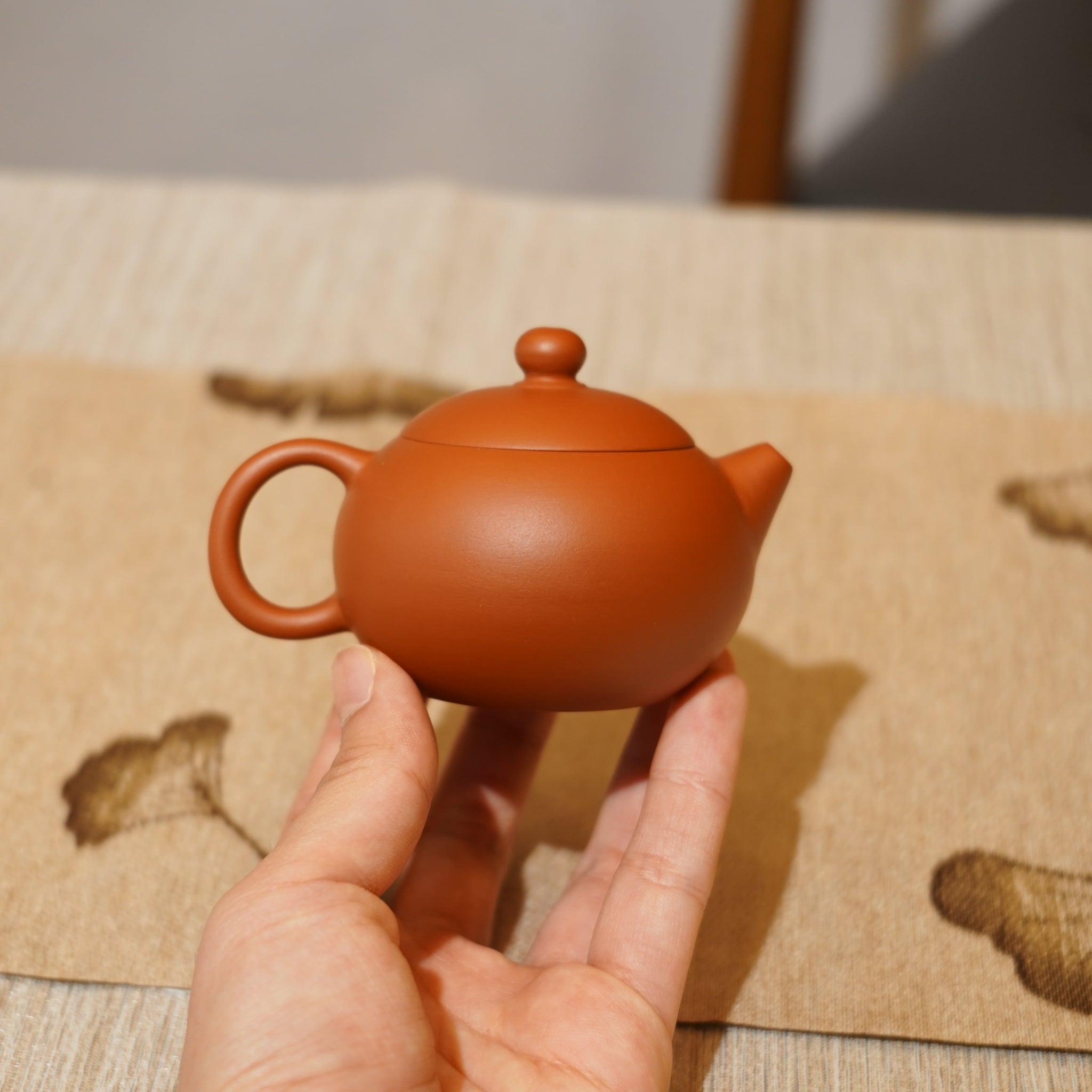 *新品*【西施】全手工潮州朱泥手拉茶壺