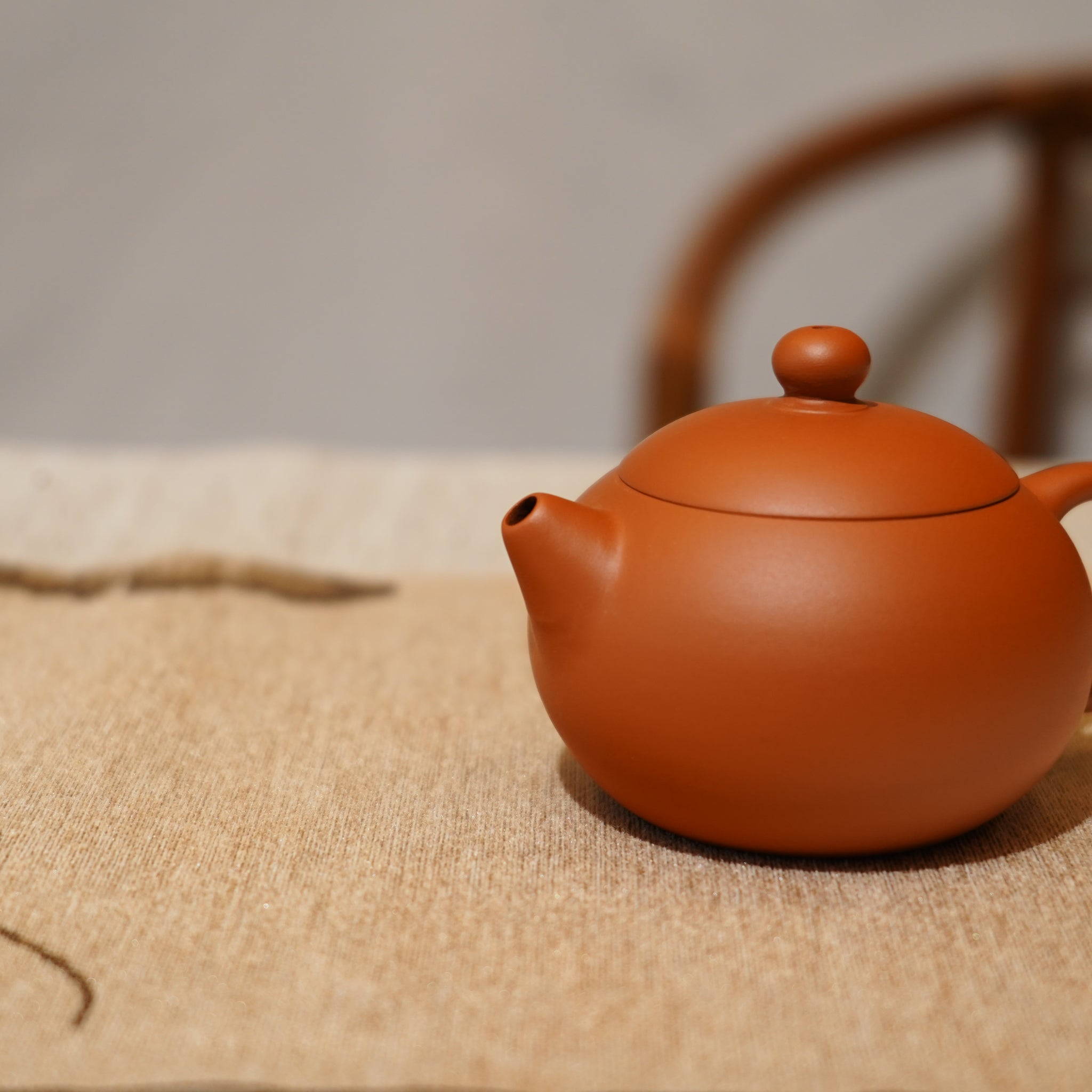 *新品*【西施】全手工潮州朱泥手拉茶壺