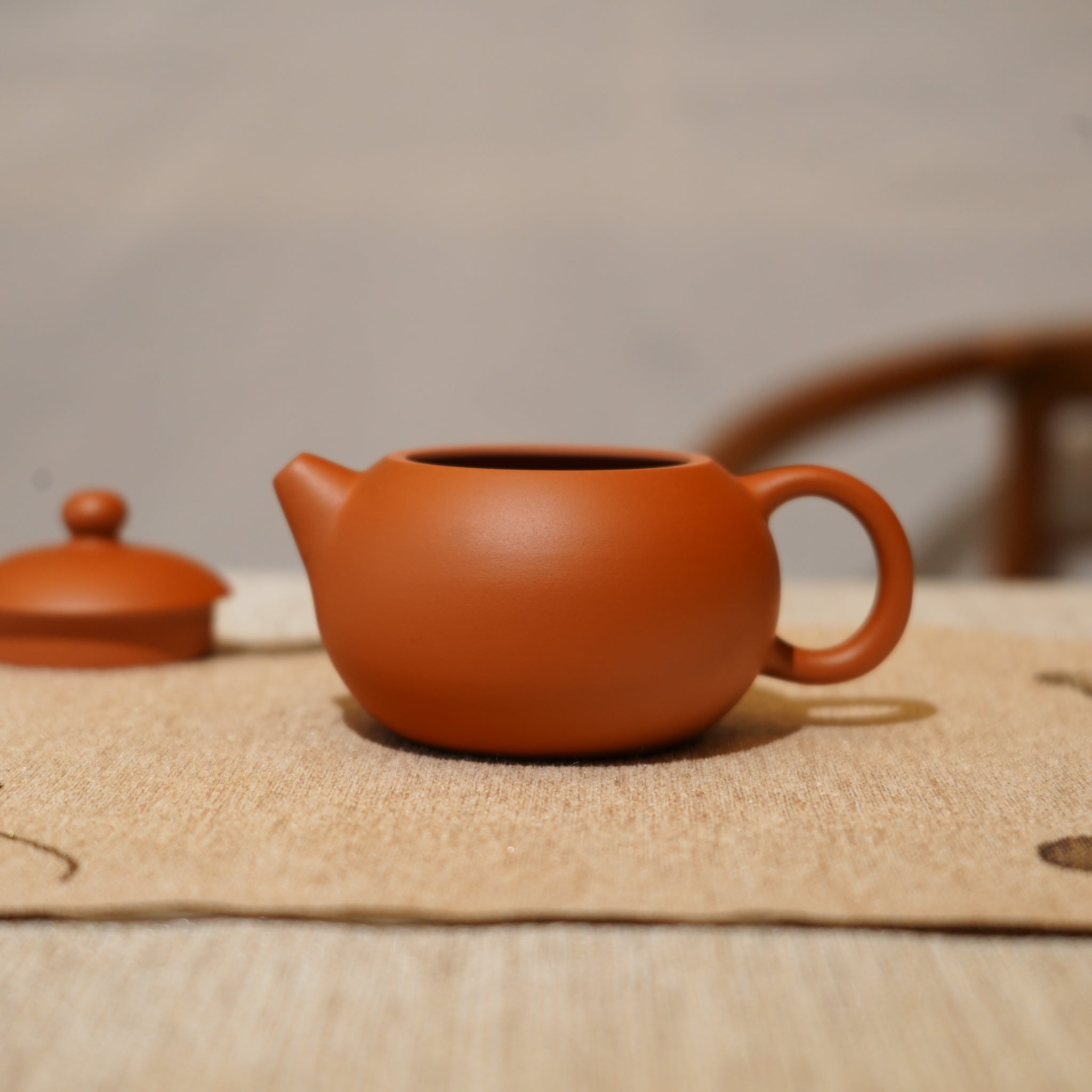 *新品*【西施】全手工潮州朱泥手拉茶壺