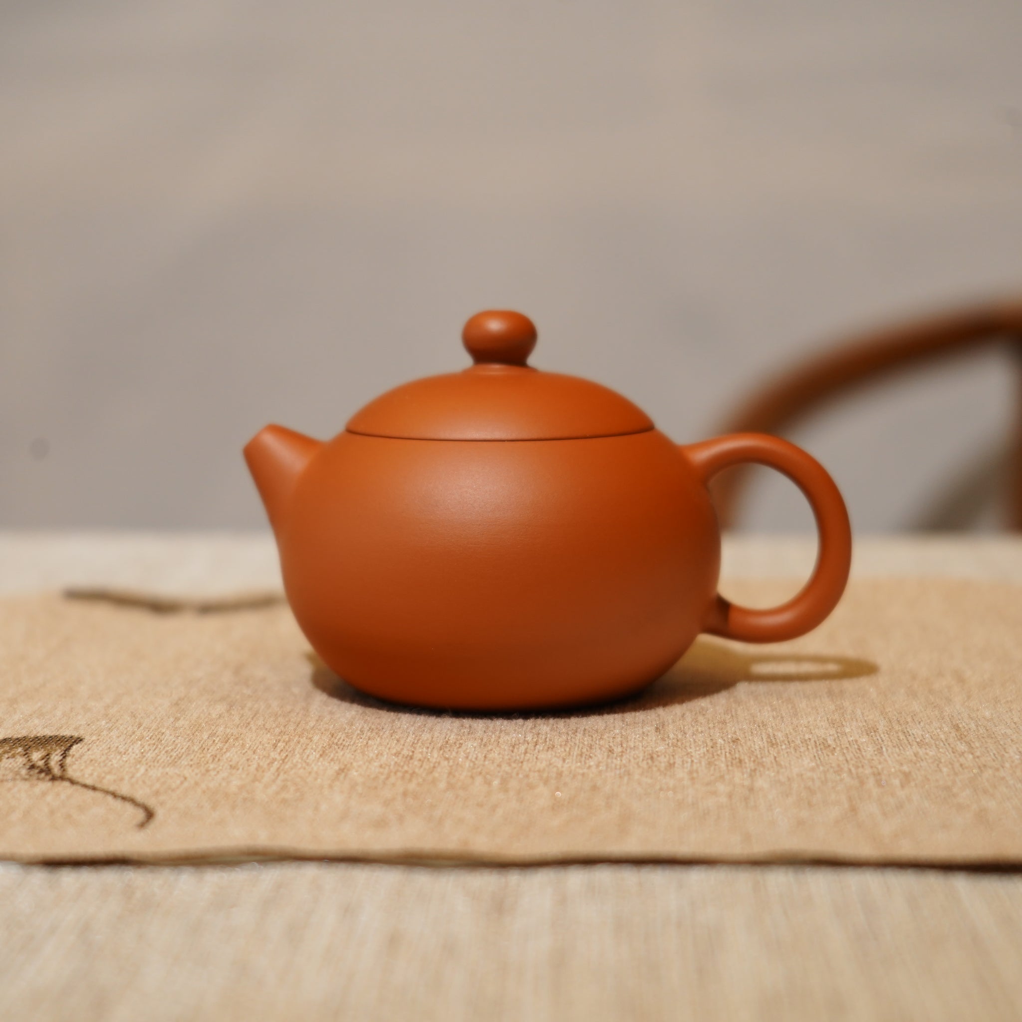 *新品*【西施】全手工潮州朱泥手拉茶壺