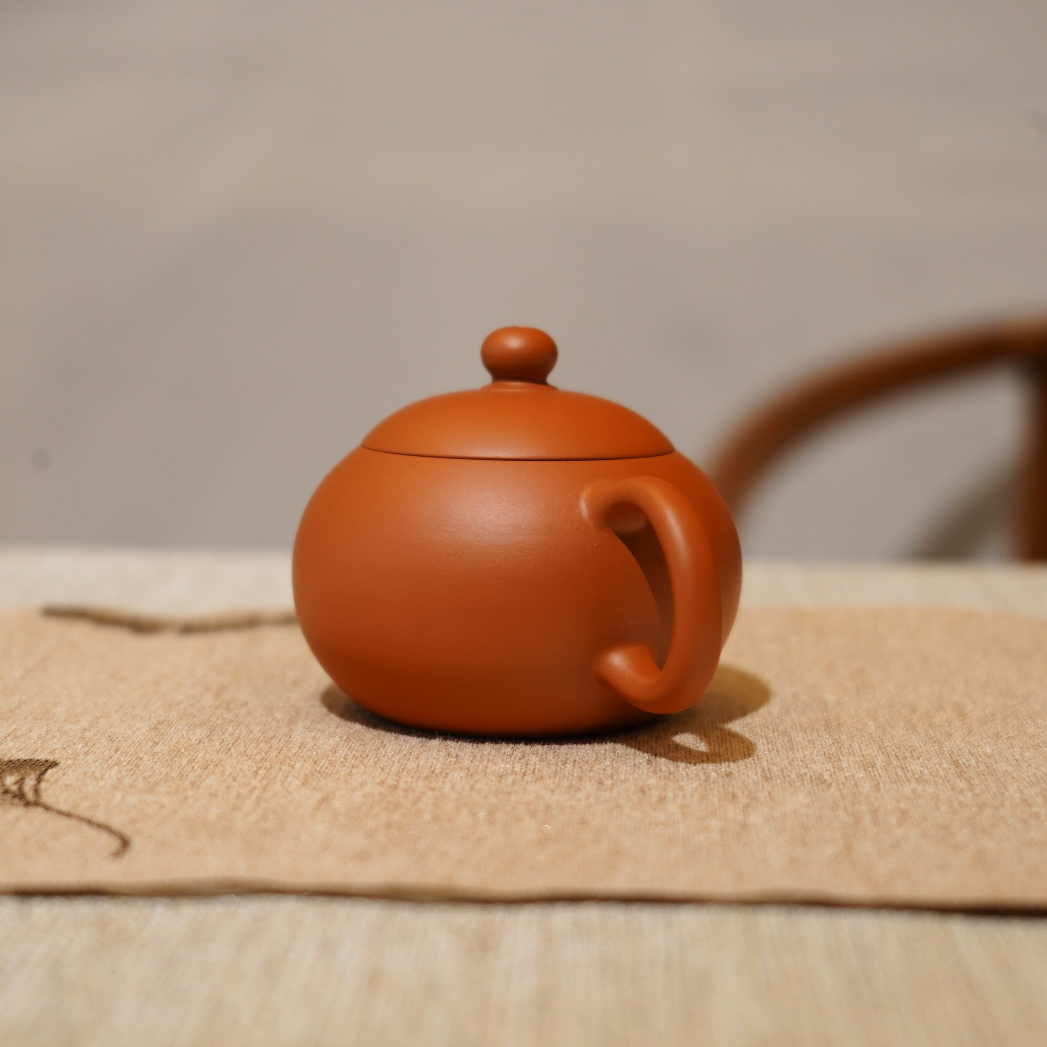 *新品*【西施】全手工潮州朱泥手拉茶壺