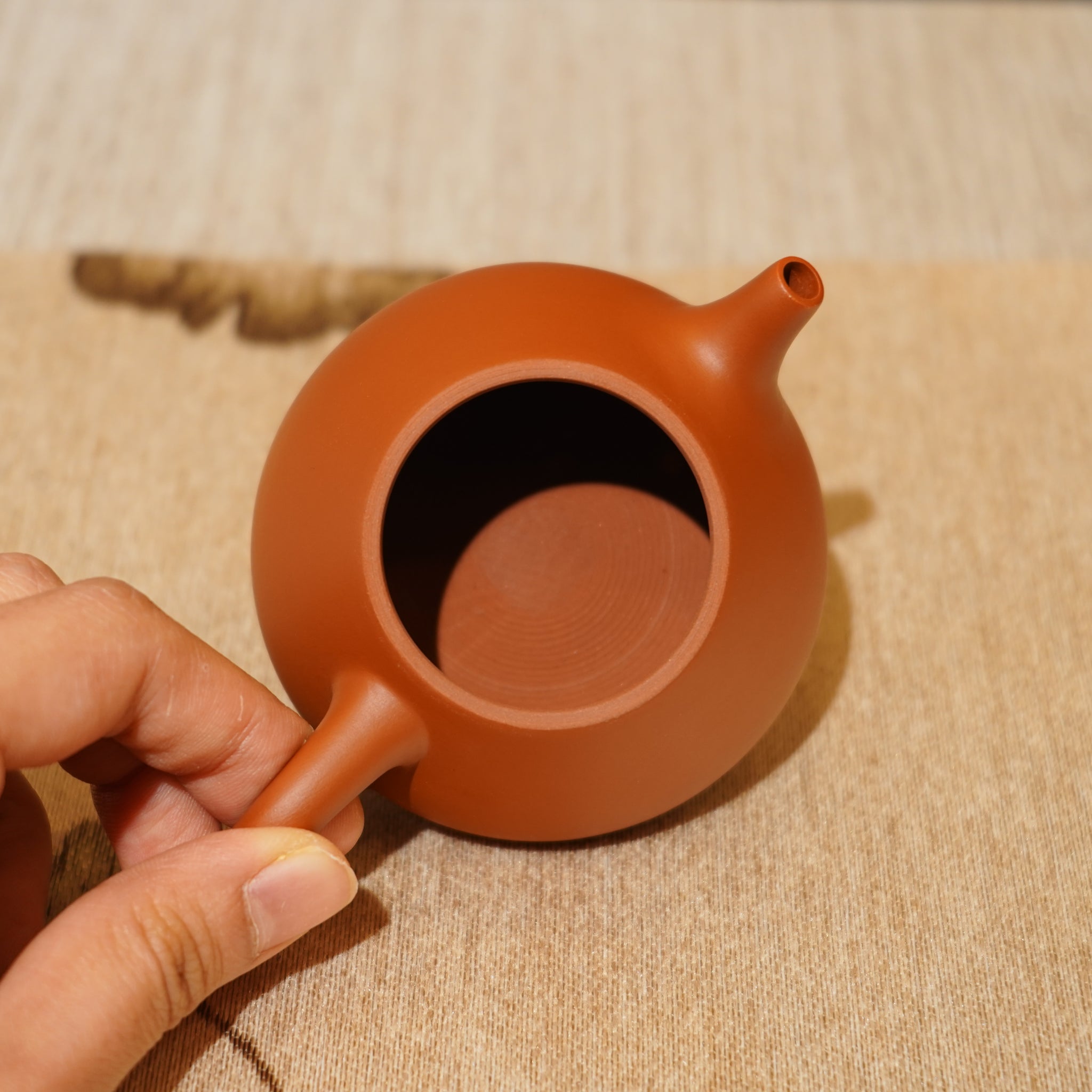 *新品*【石瓢】全手工潮州朱泥手拉茶壺