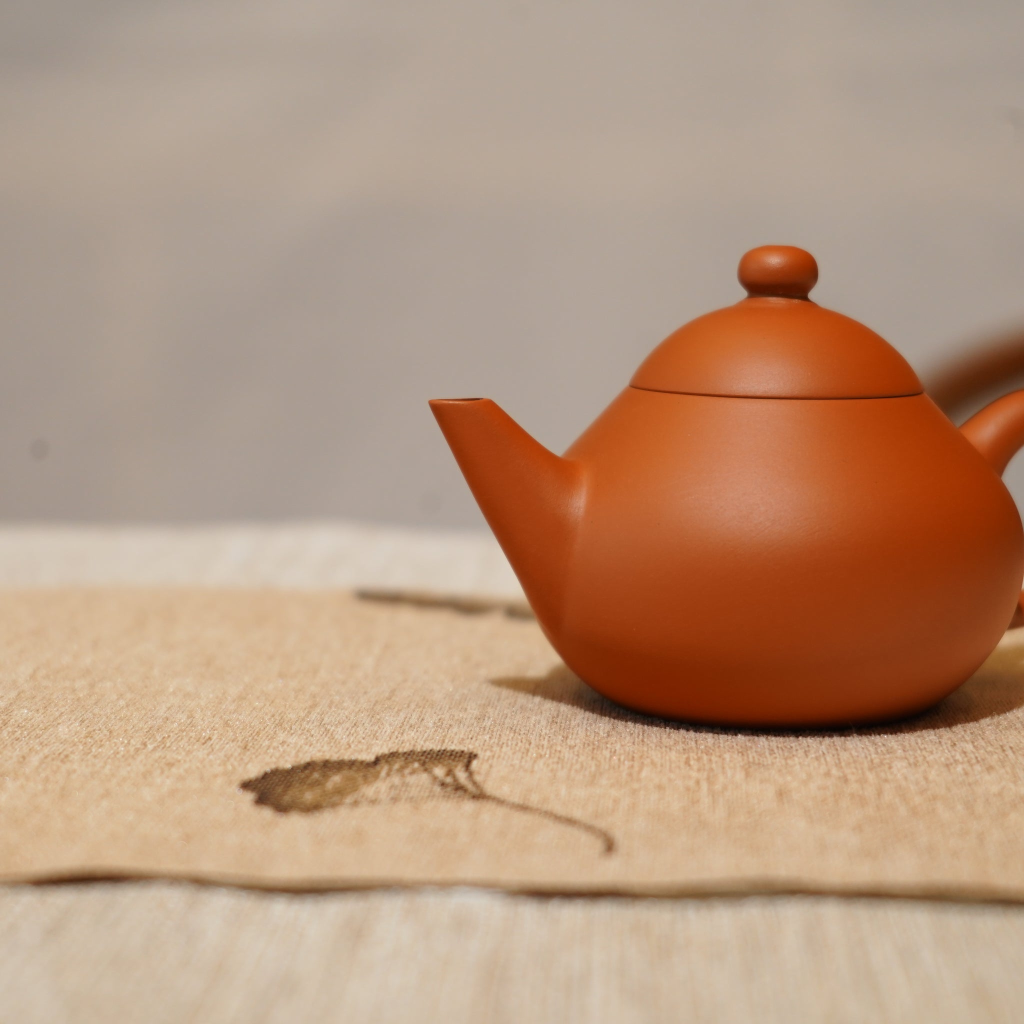*新品*【梨形】全手工潮州朱泥手拉茶壺