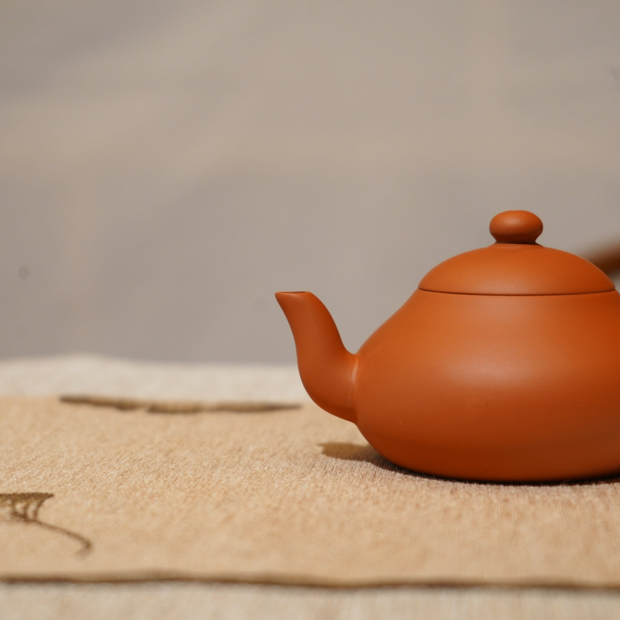 *新品*【矮梨】全手工潮州朱泥手拉茶壺