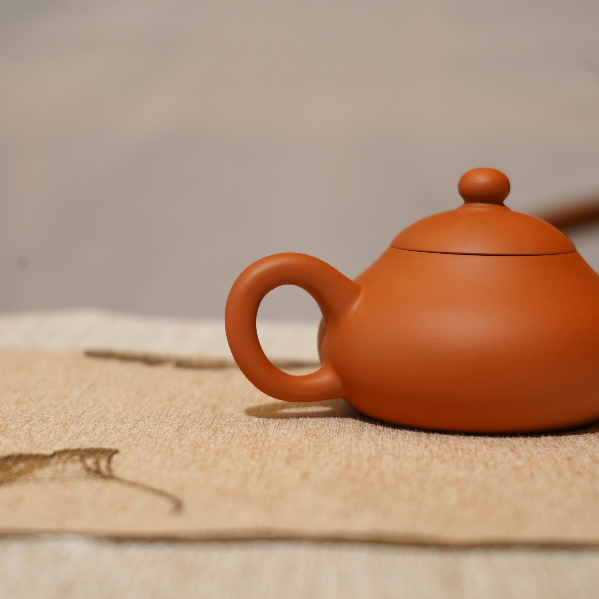 *新品*【矮梨】全手工潮州朱泥手拉茶壺
