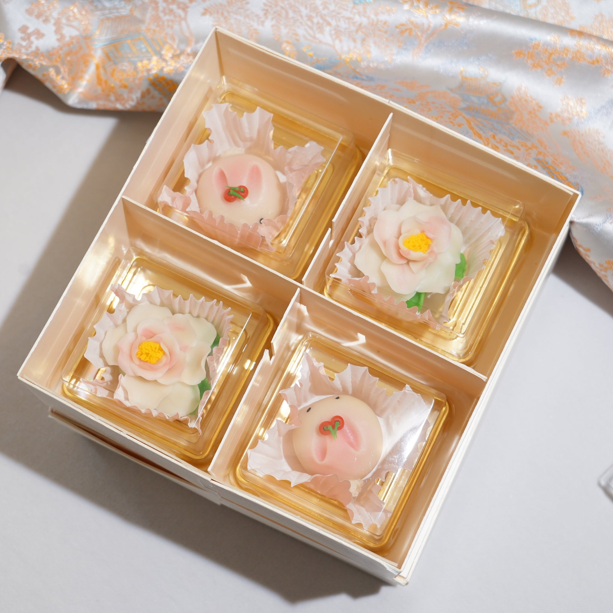Cha-Tailor & Pretty Sweet 聯乘限定:【月滿中秋】茶果子．茗茶禮盒
