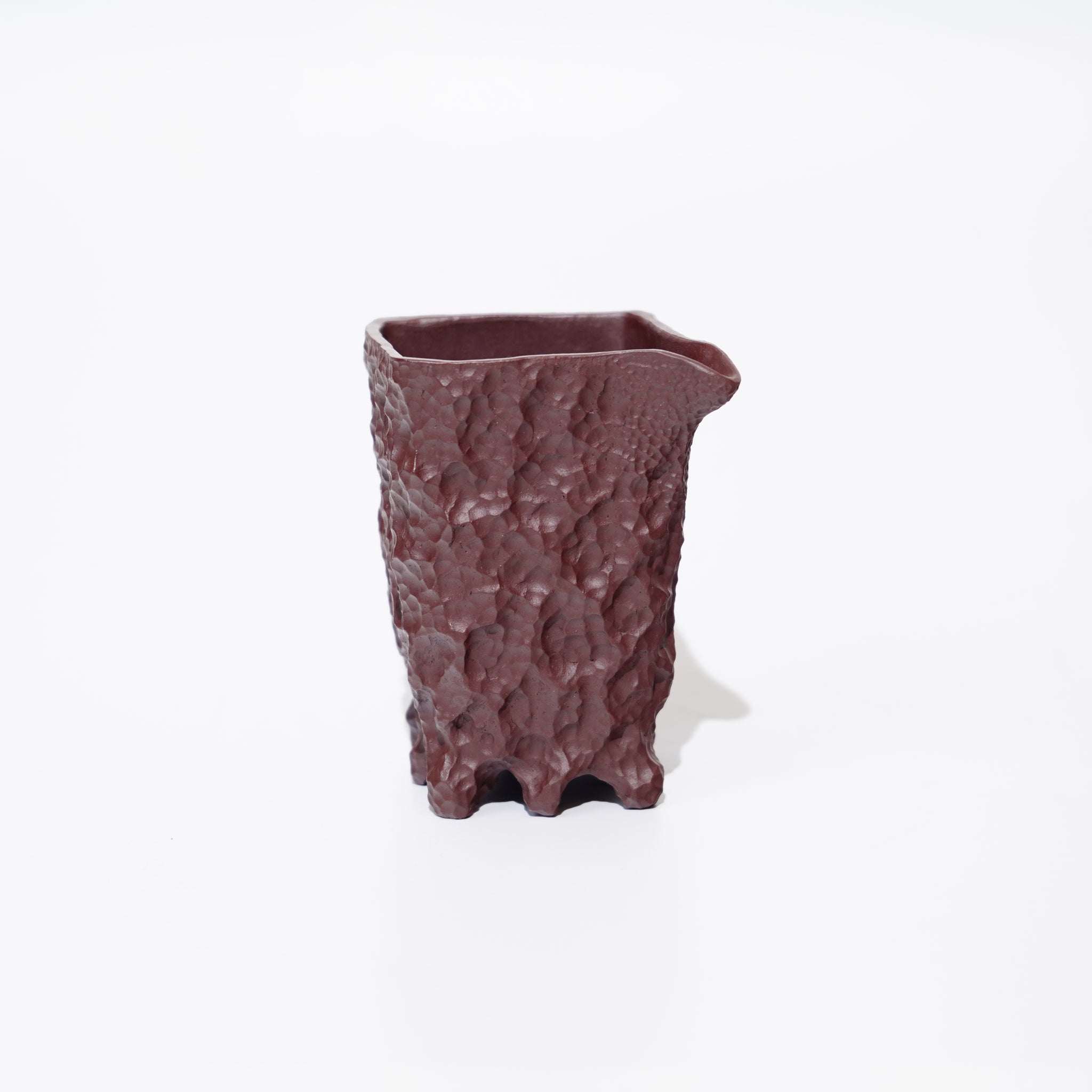 【太湖石】全手工紫泥雕刻公道杯