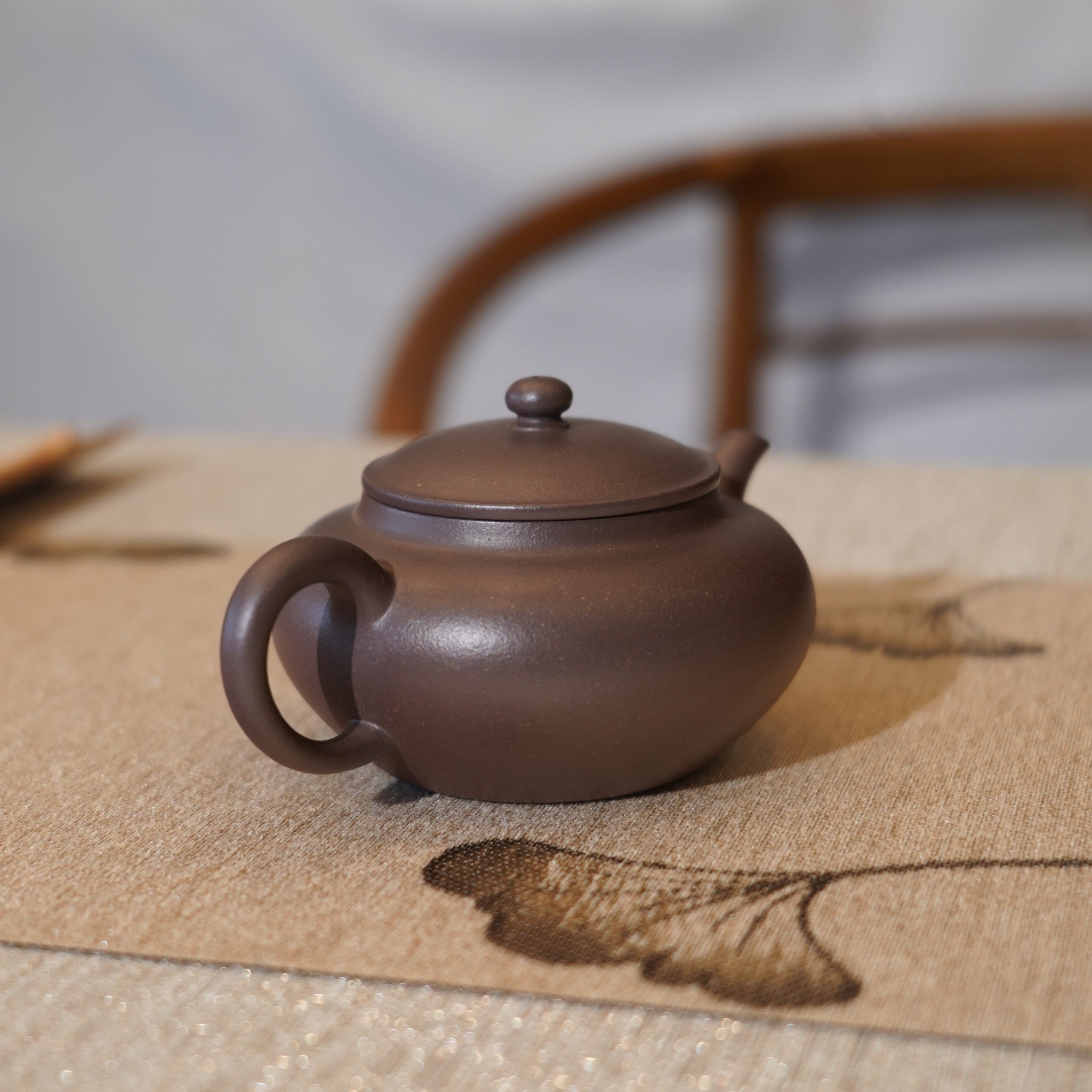 *新品*【扁燈】全手工原礦紫泥紫砂茶壺