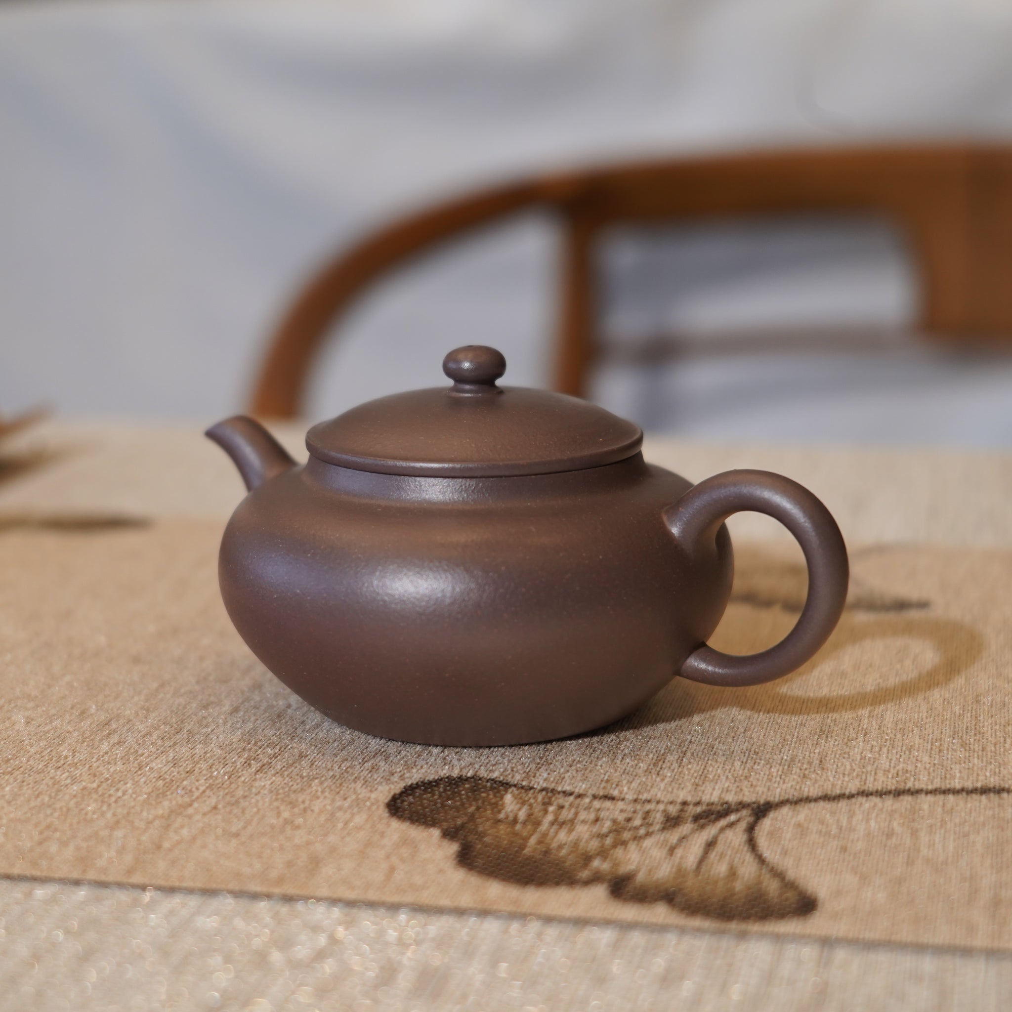 *新品*【扁燈】全手工原礦紫泥紫砂茶壺