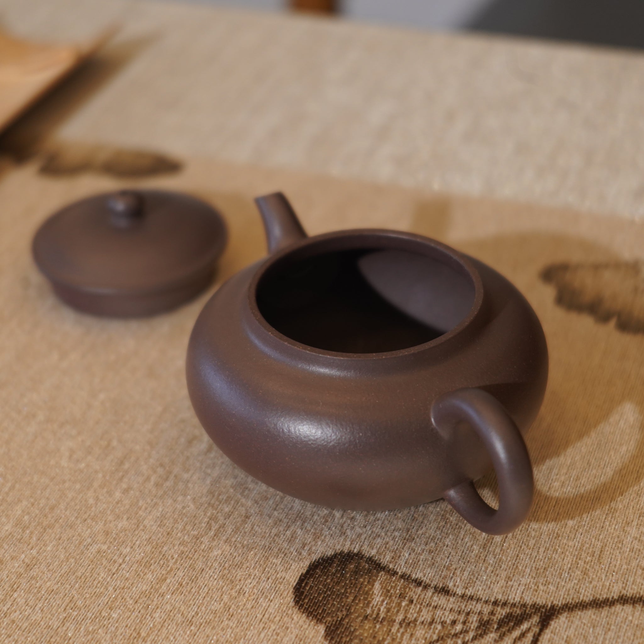 *新品*【扁燈】全手工原礦紫泥紫砂茶壺