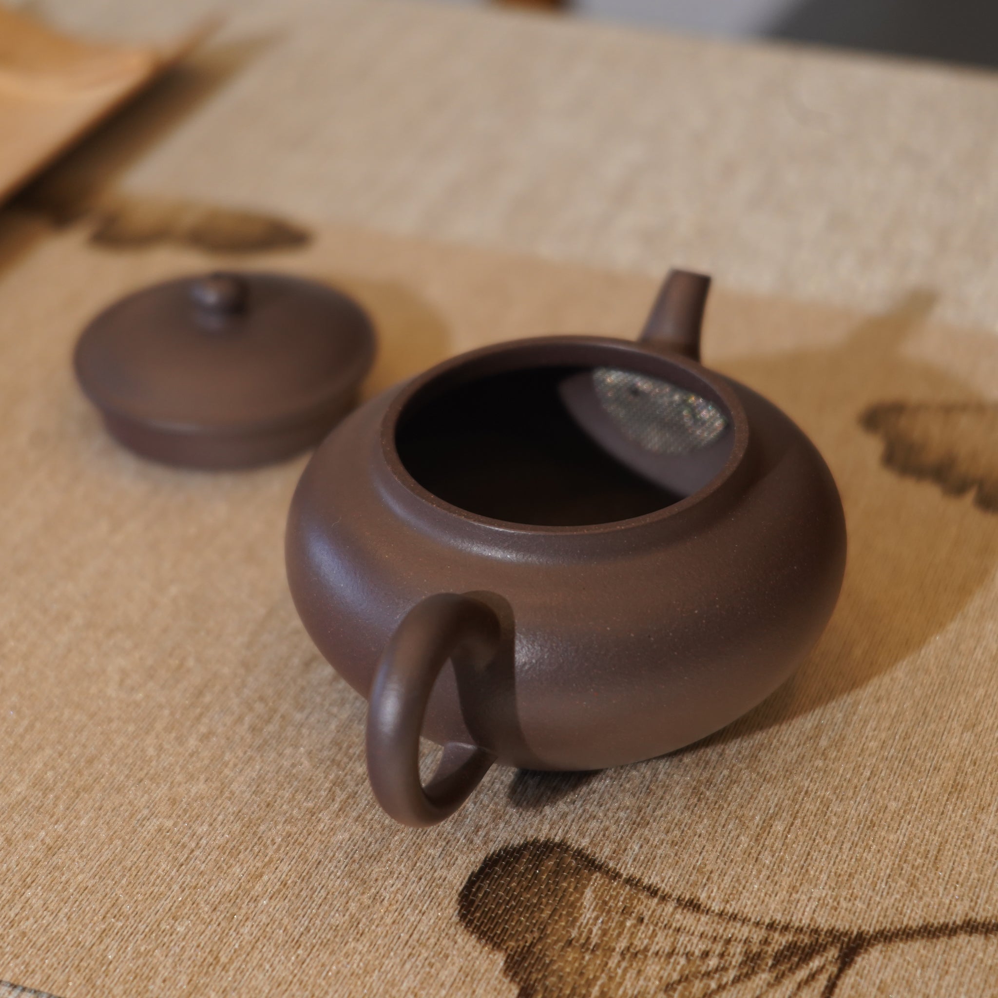 *新品*【扁燈】全手工原礦紫泥紫砂茶壺