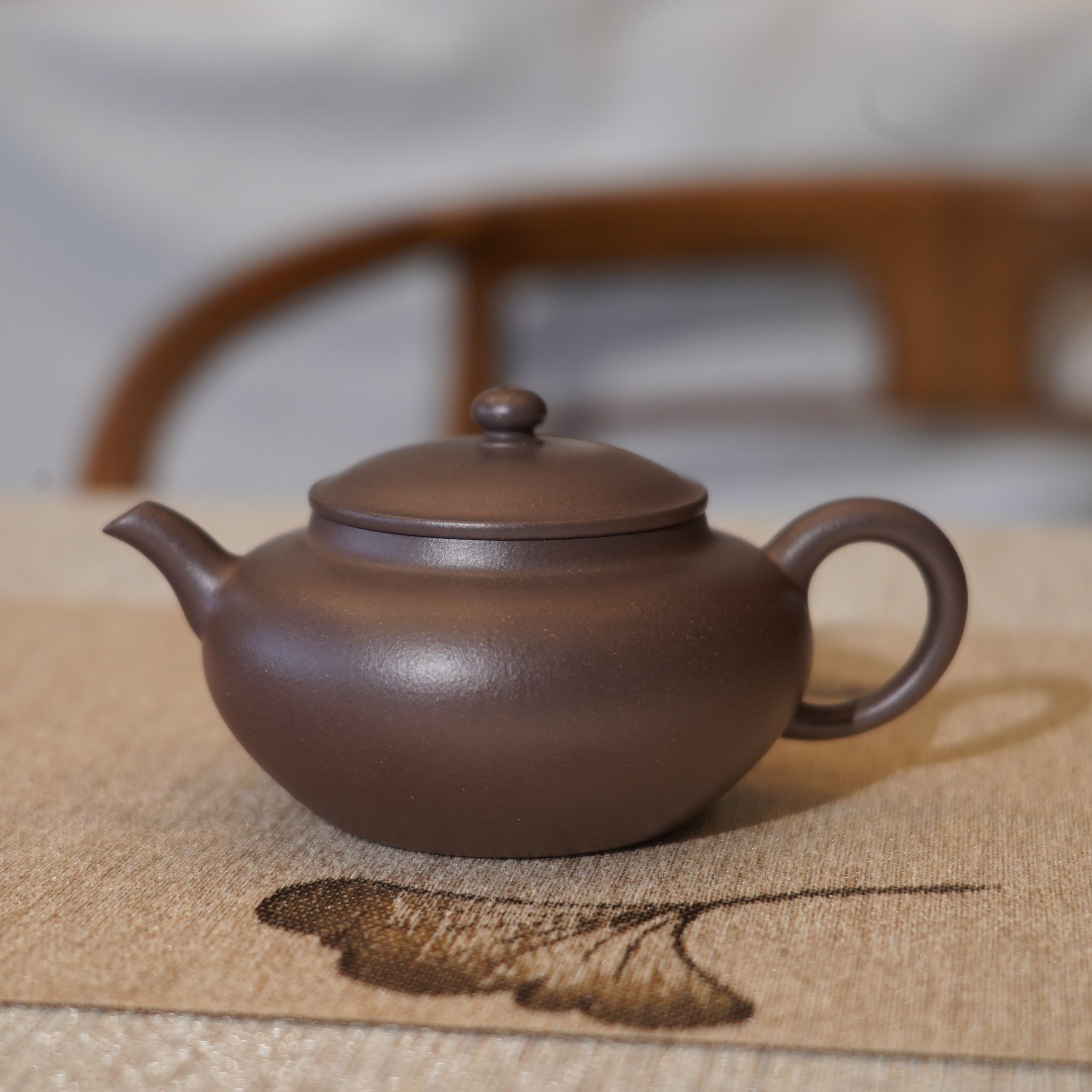 *新品*【扁燈】全手工原礦紫泥紫砂茶壺