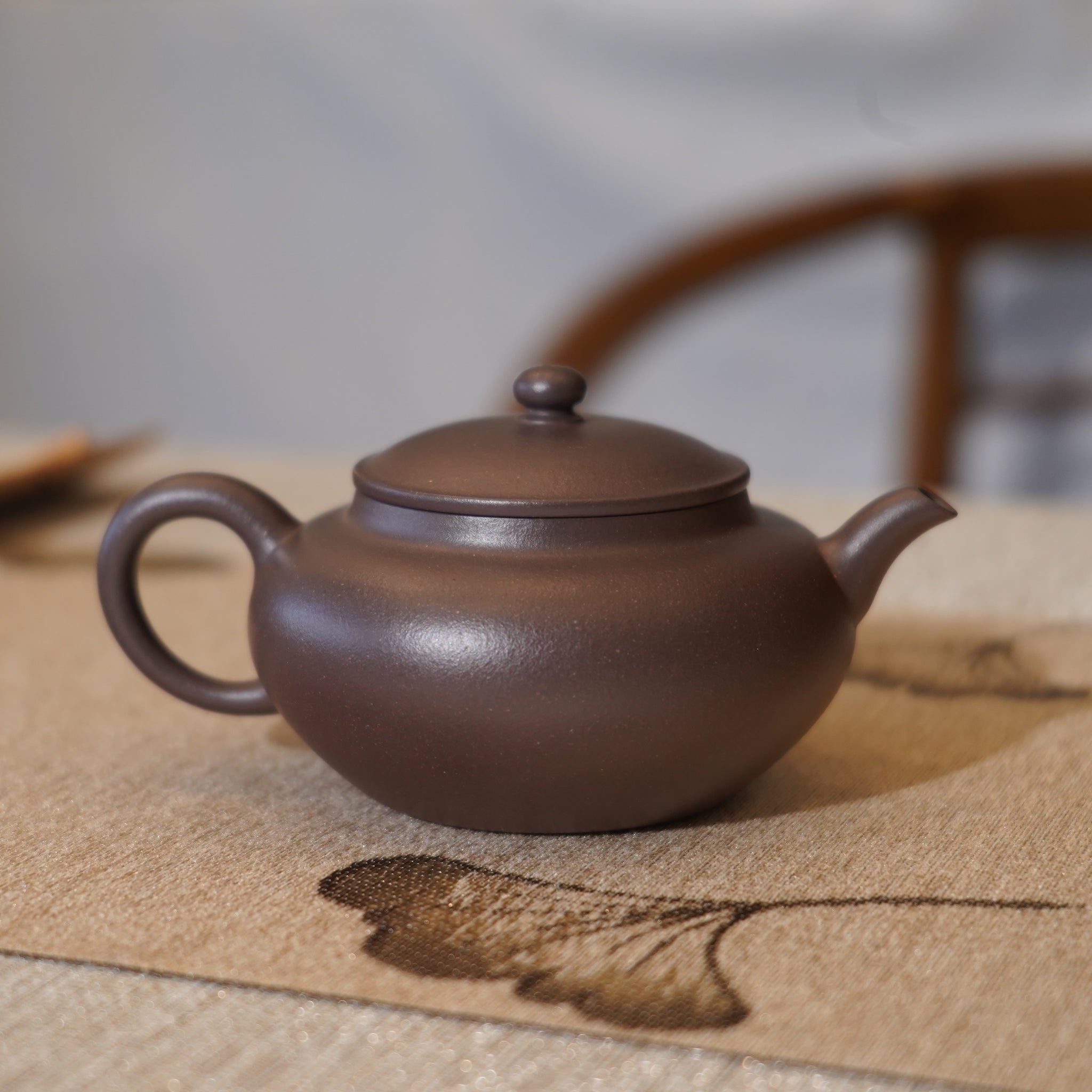 *新品*【扁燈】全手工原礦紫泥紫砂茶壺