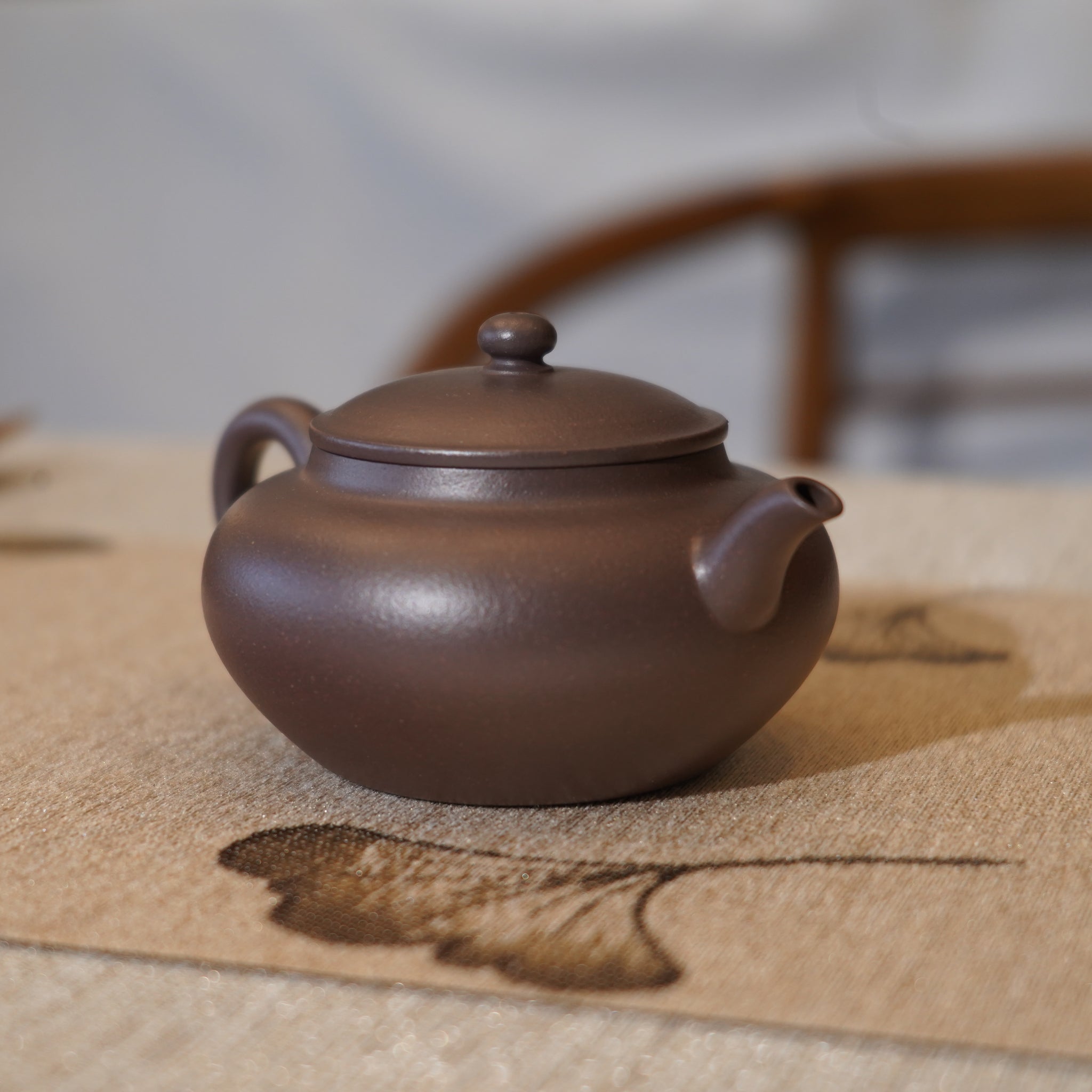 *新品*【扁燈】全手工原礦紫泥紫砂茶壺